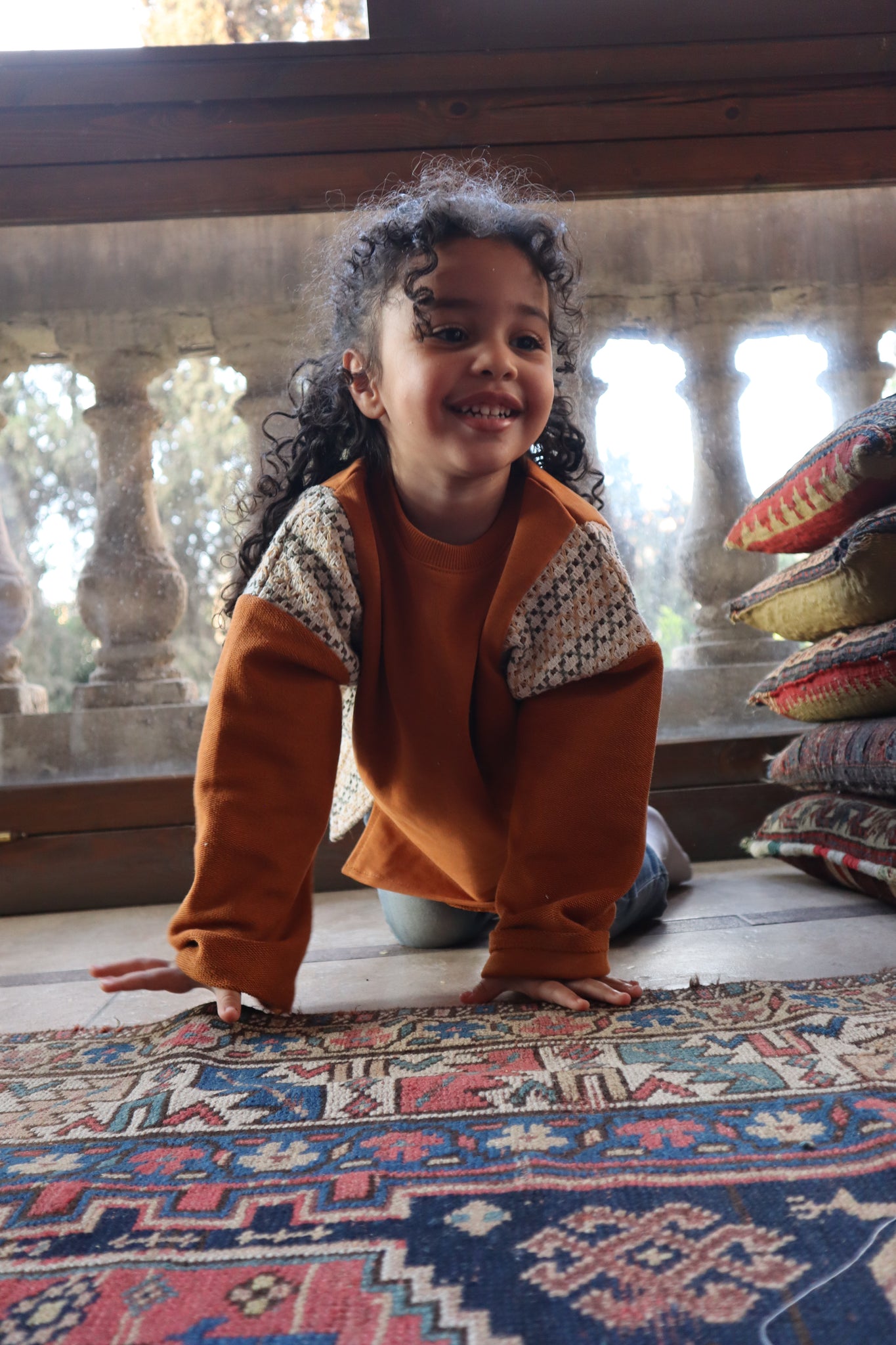 Little Sahara Sweater in Camel