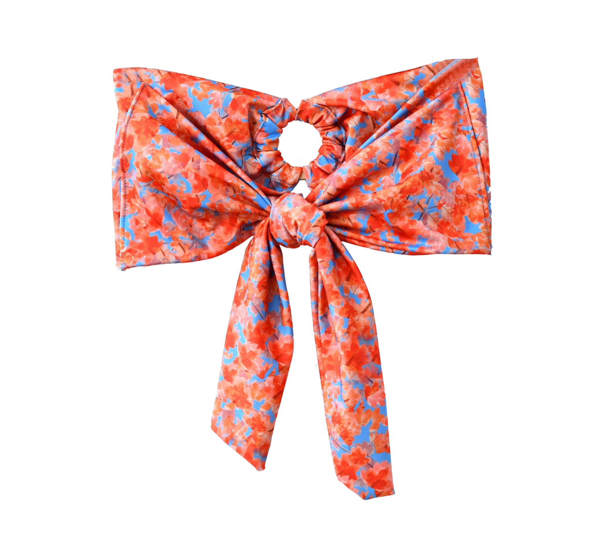 Seheil Bandeau Bikini Top Aqua