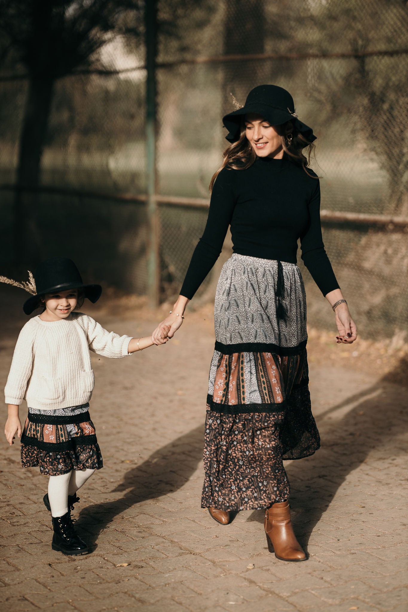 Mini Selena Floral Skirt