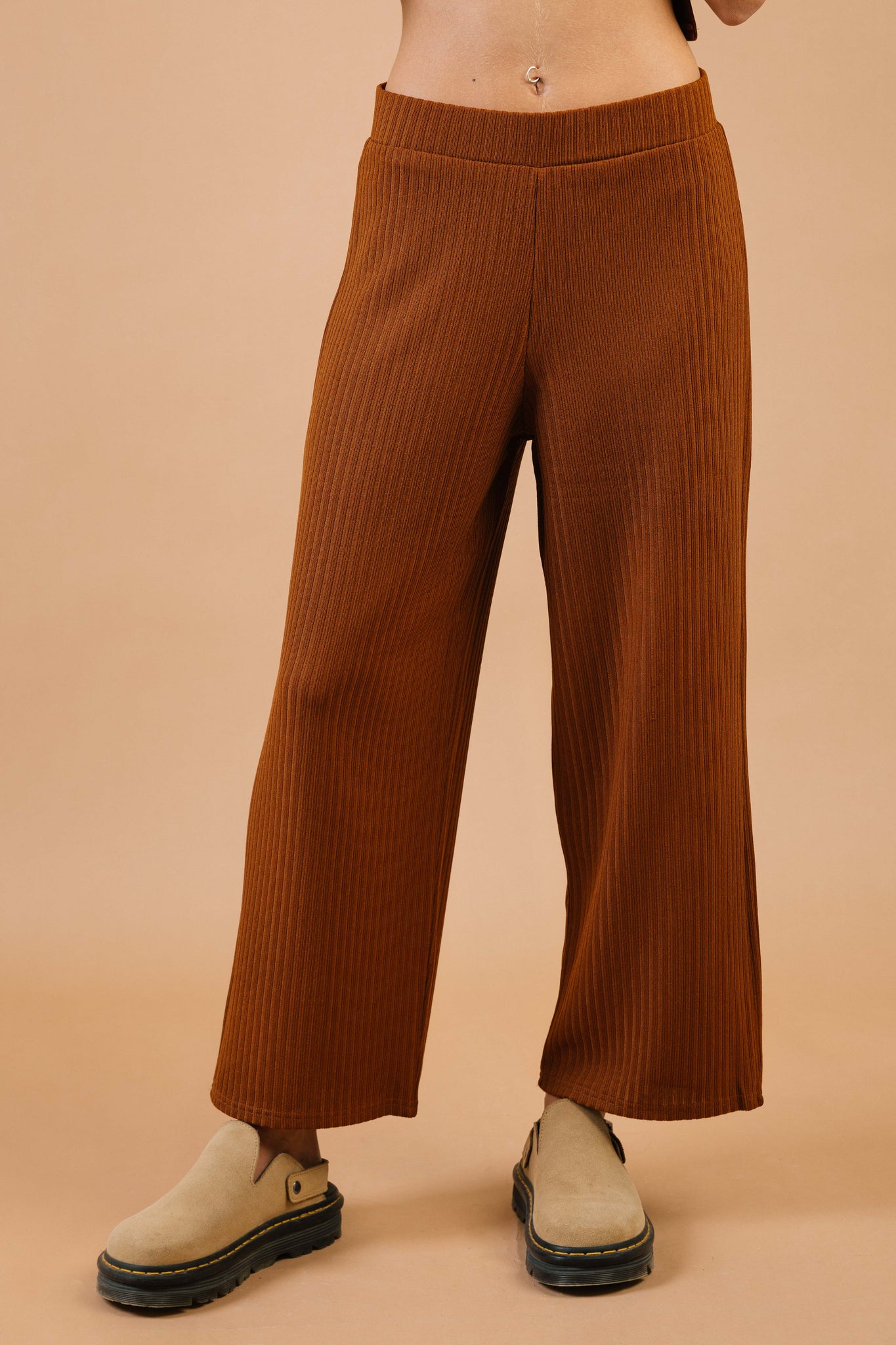 Live In Me Pants Brown