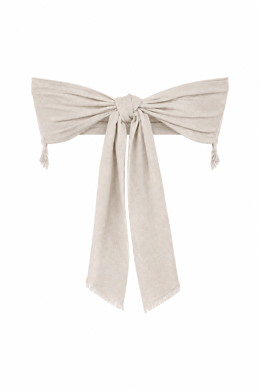Sunset Rays Top in Linen Beige