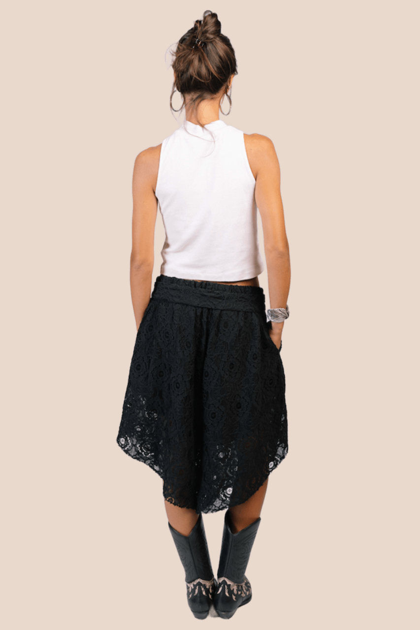 Lacey Madina Shorts in Black