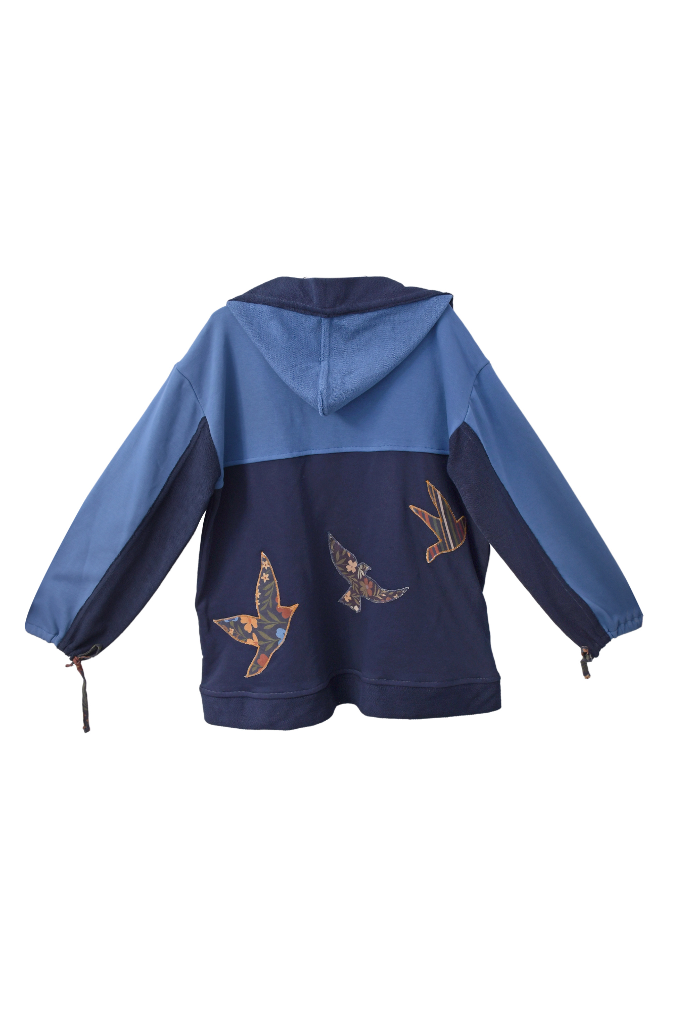Al Wadi Cardigan in Free Bird Blues