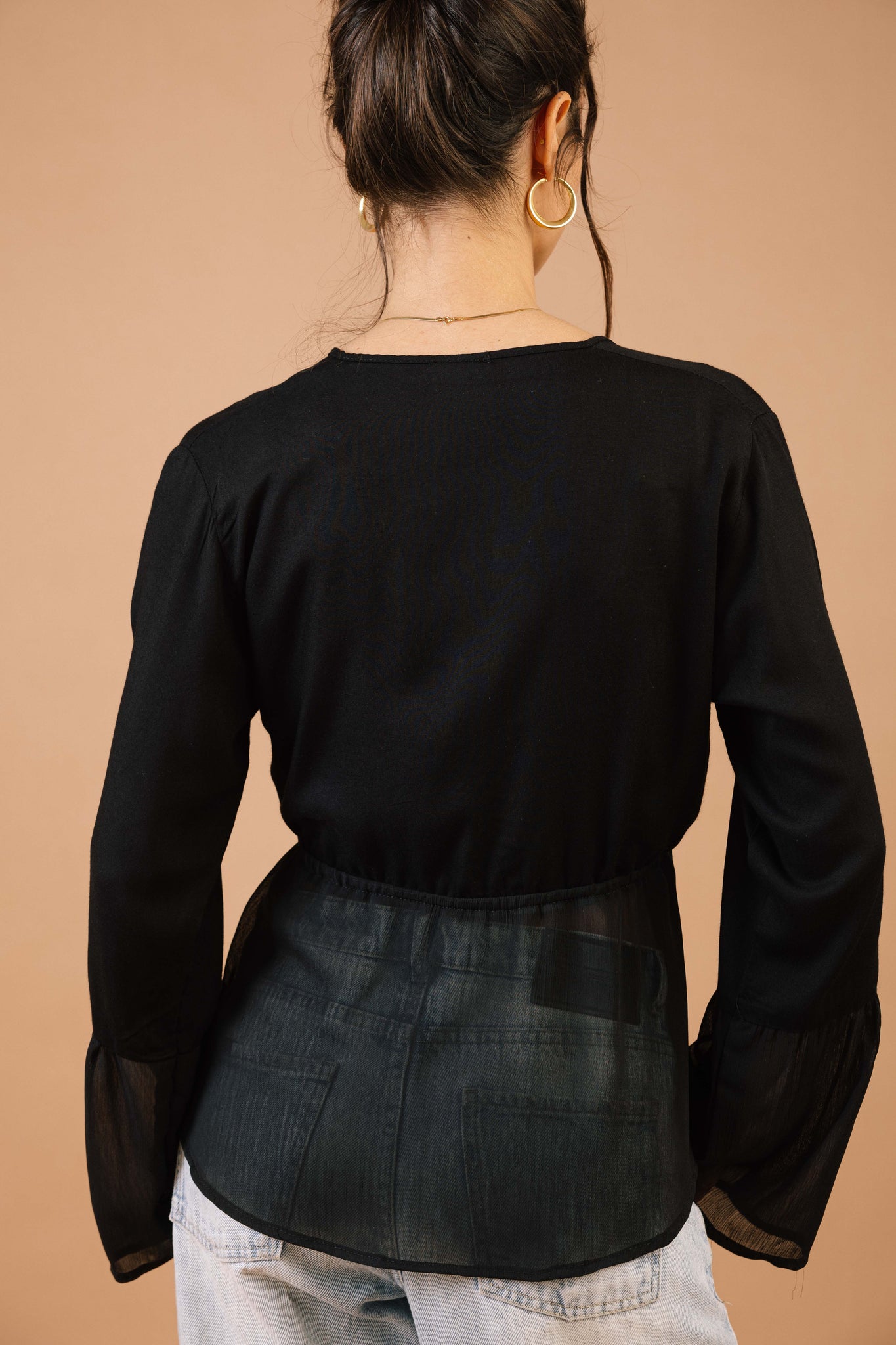 Lucky Lola Top in Black