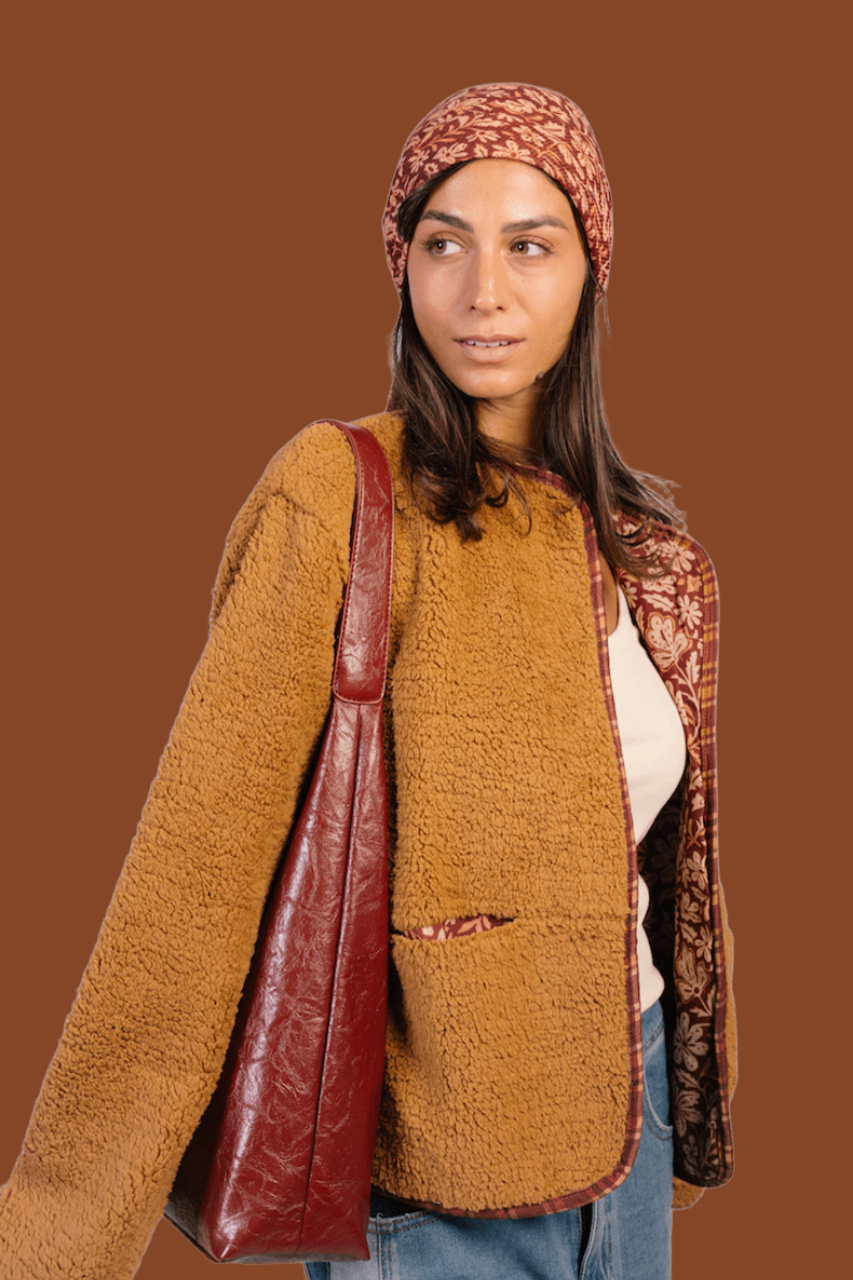Borderline Cozy Jacket in Havan