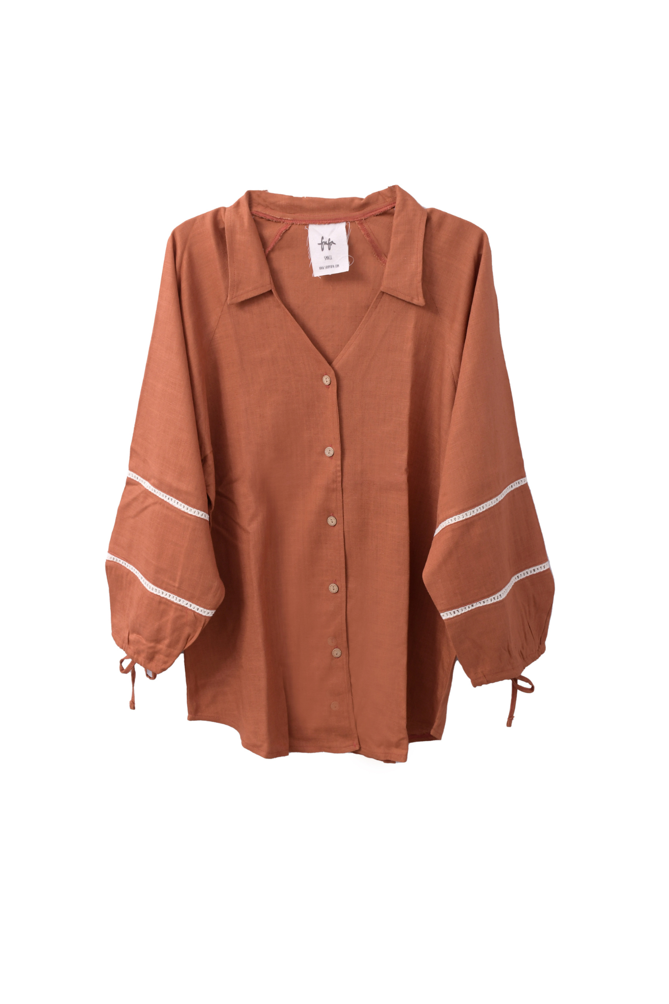 The Aziza Sun Linen Shirt in Havan