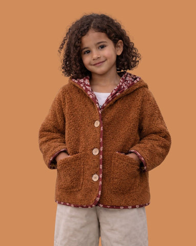Little Borderline Cozy Jacket in Havan