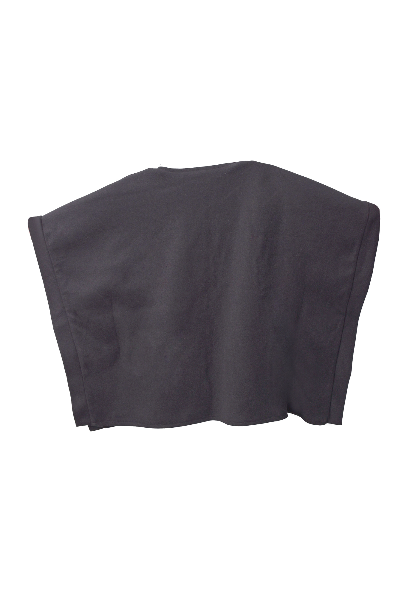 Sukoon Poncho in Charmed Black