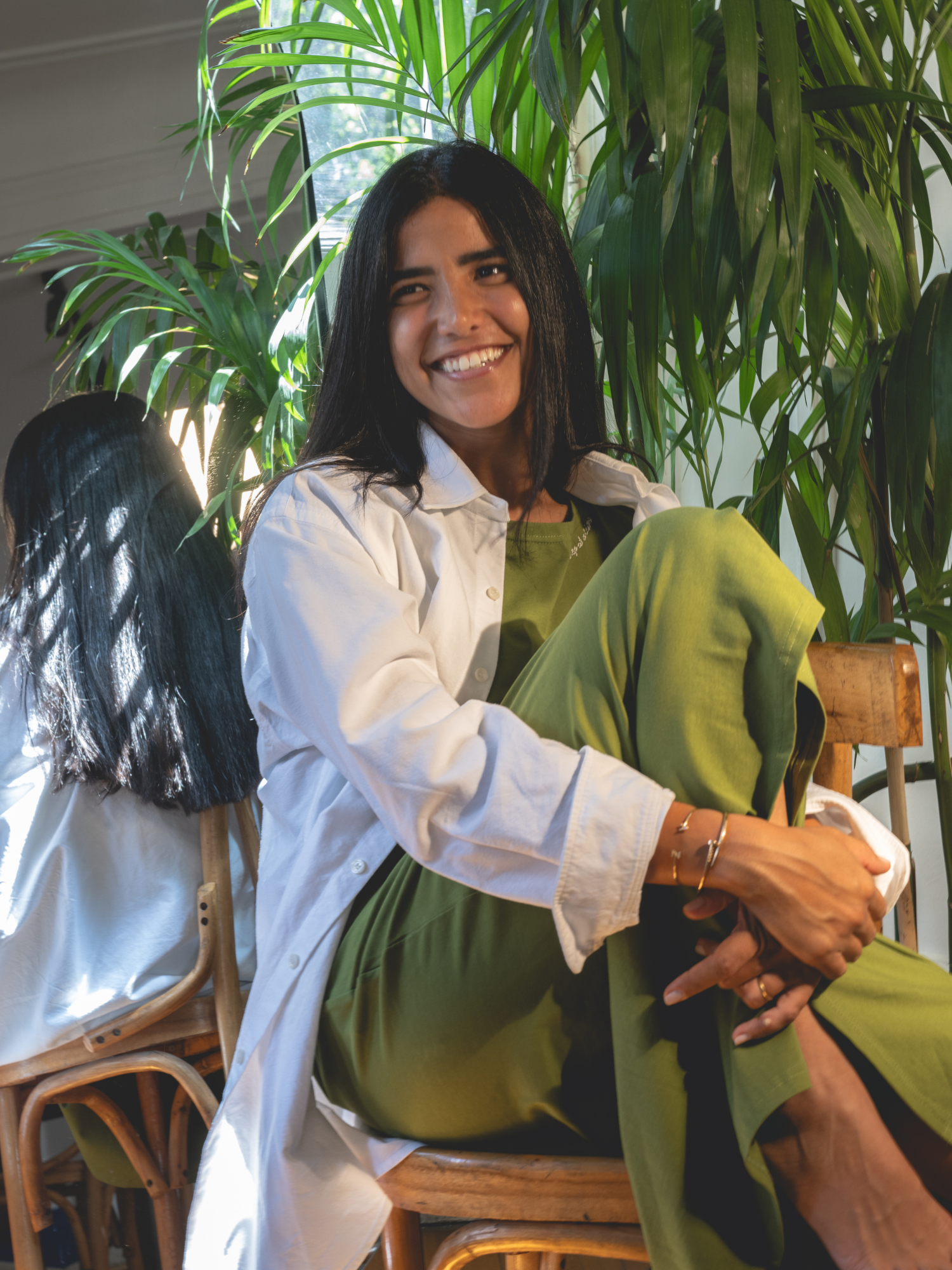 The Love & Nurture Dress in Olive