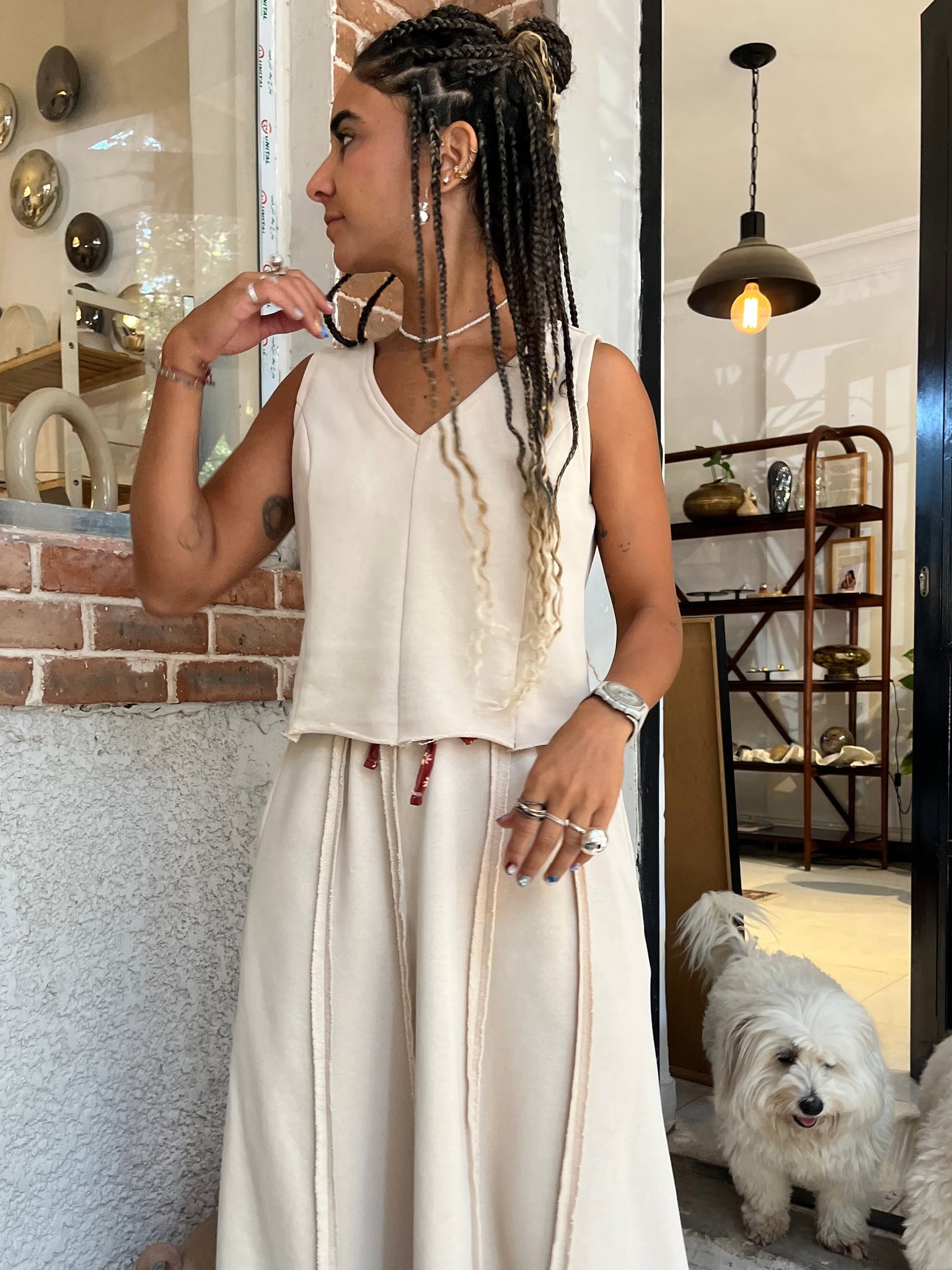 Al Wadi Top In Ivory