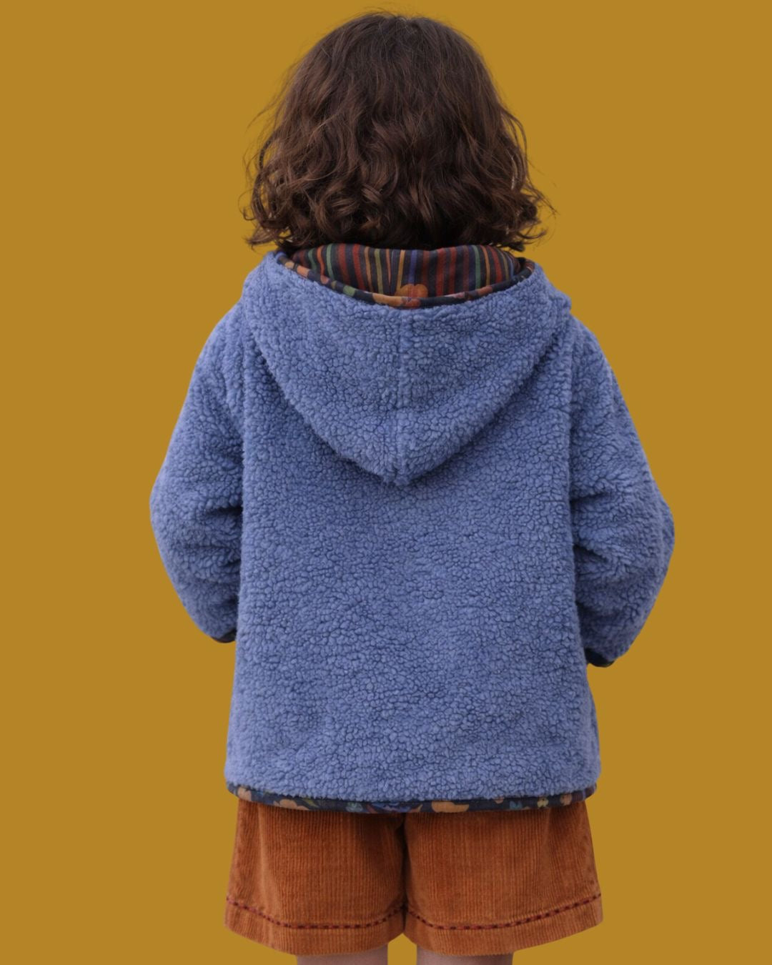 Little Borderline Cozy Jacket in Indigo