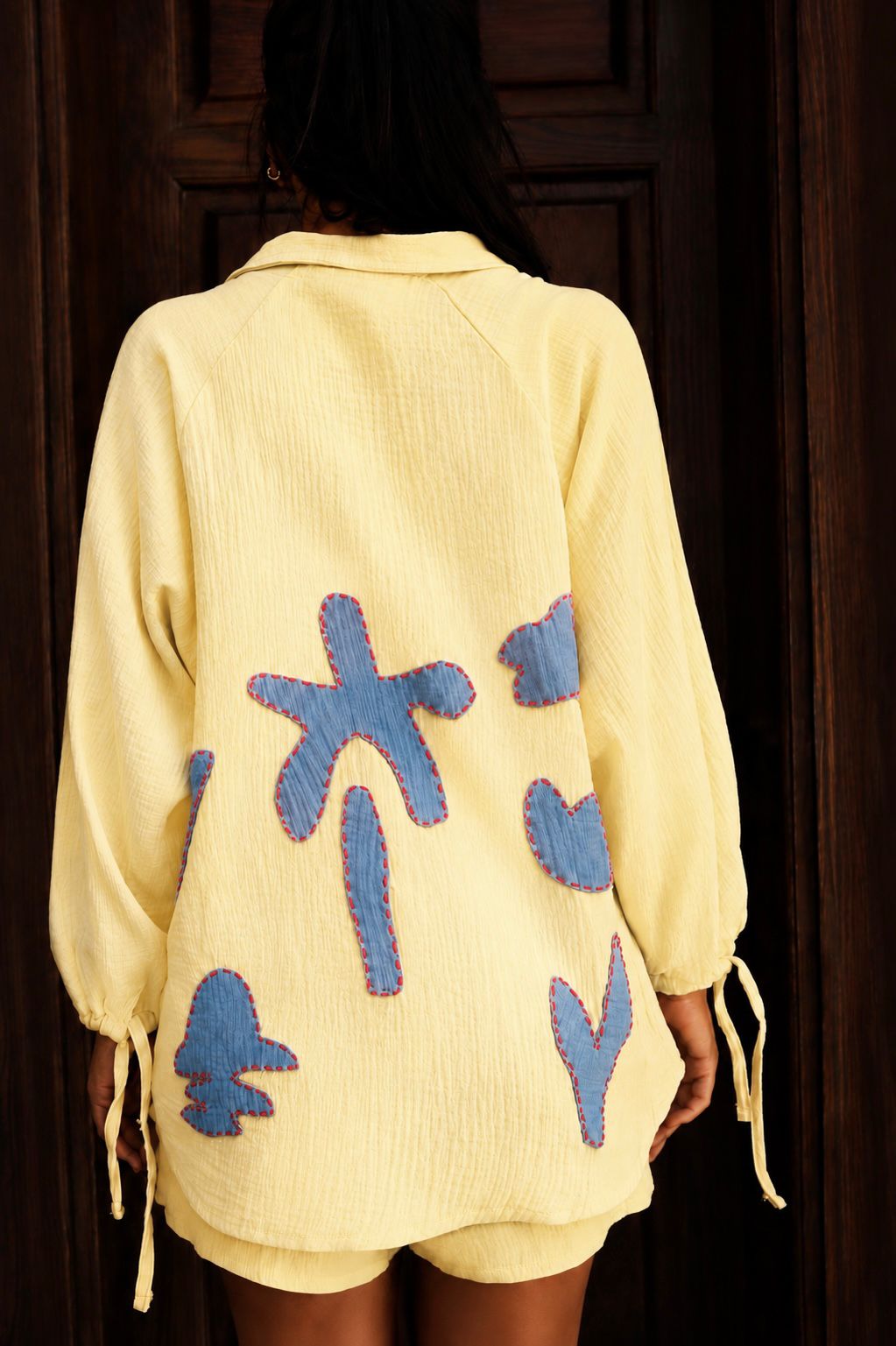 Aziza shirt in Matisse Yellow