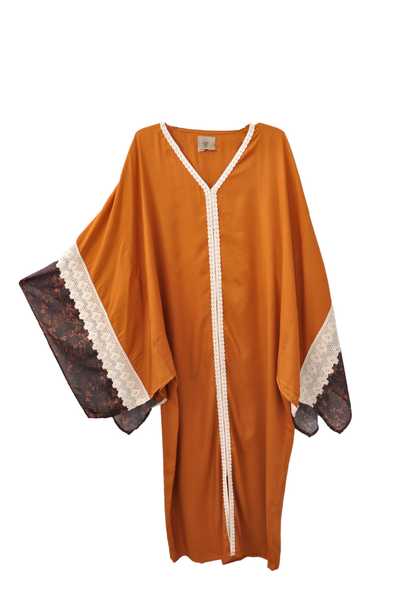 Angel Wings Floral Camel