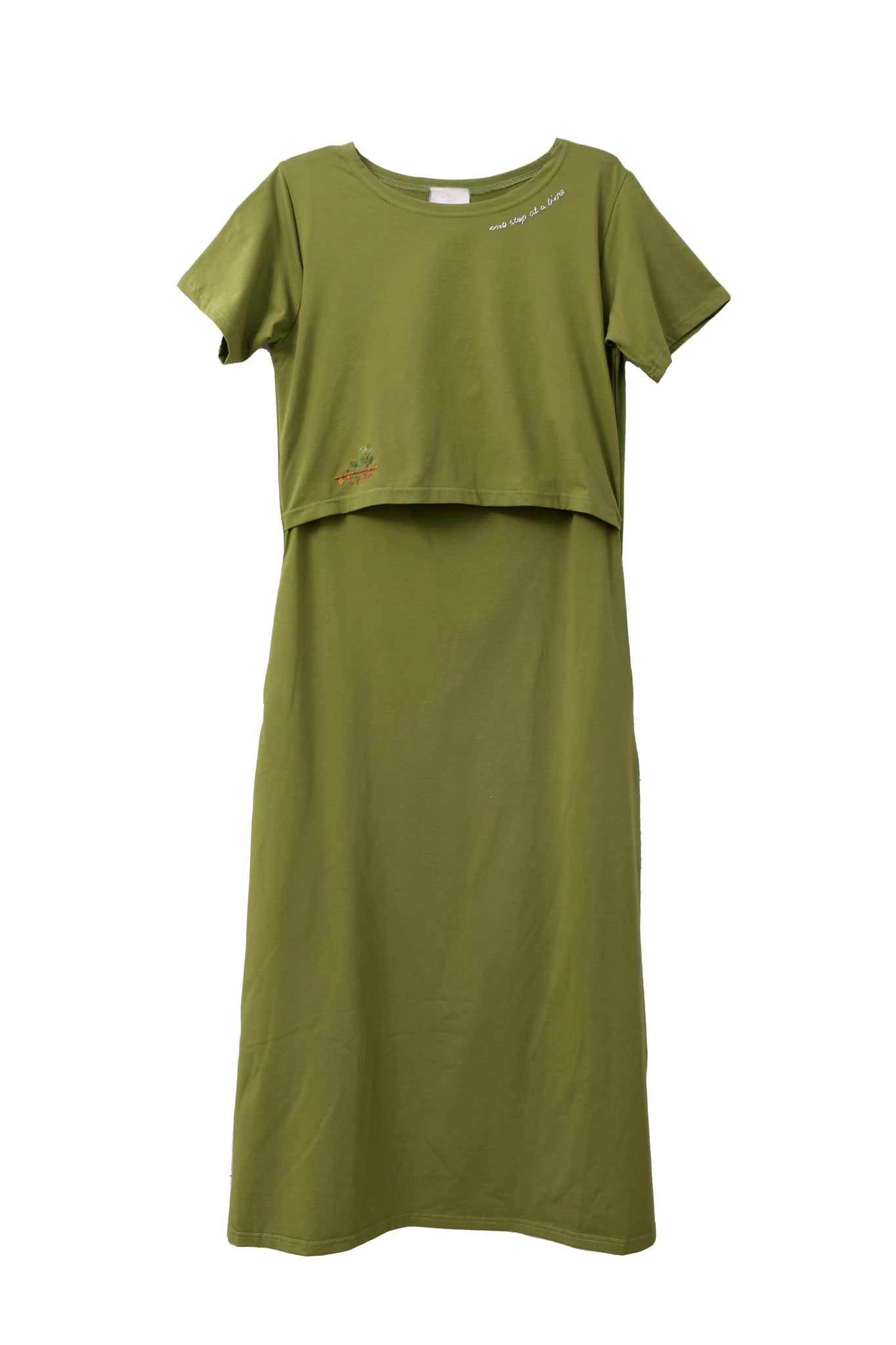 The Love & Nurture Dress in Olive