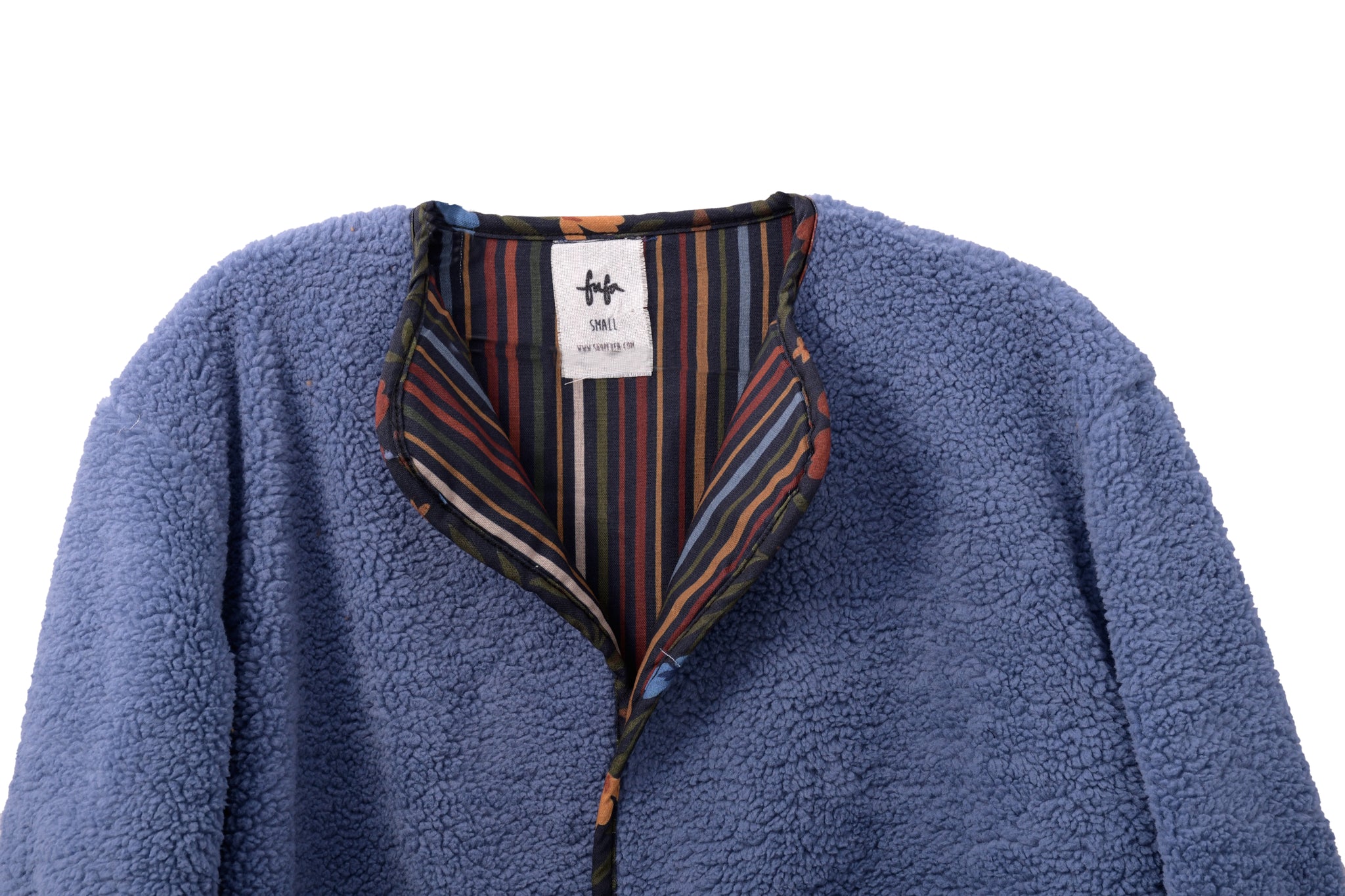 Borderline Cozy Jacket in Indigo