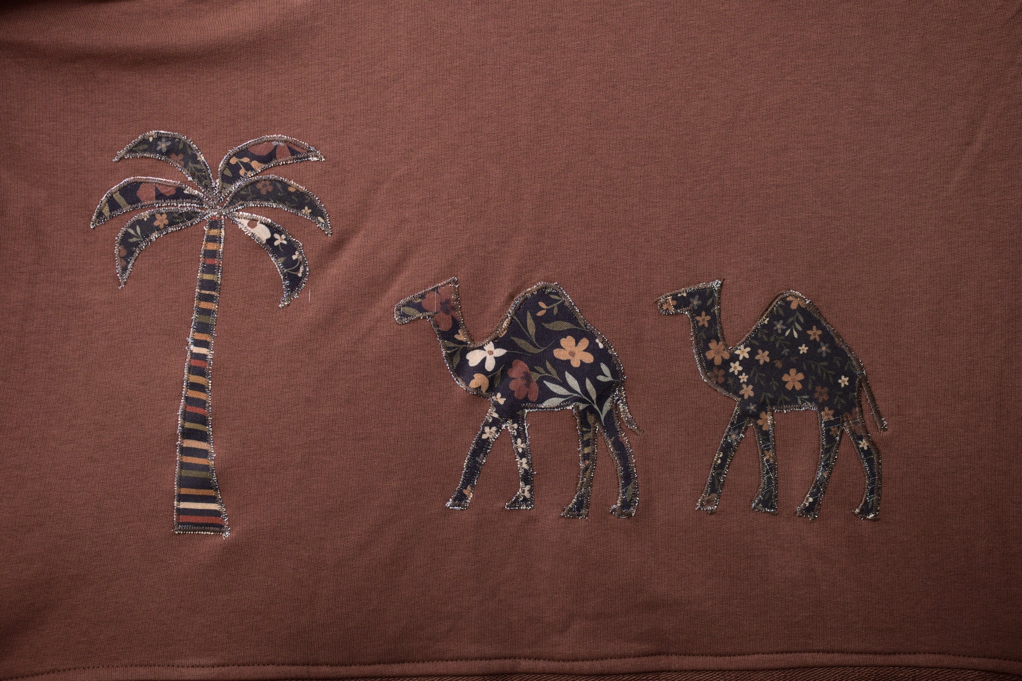 Al Wadi Cardigan in Palm Brown