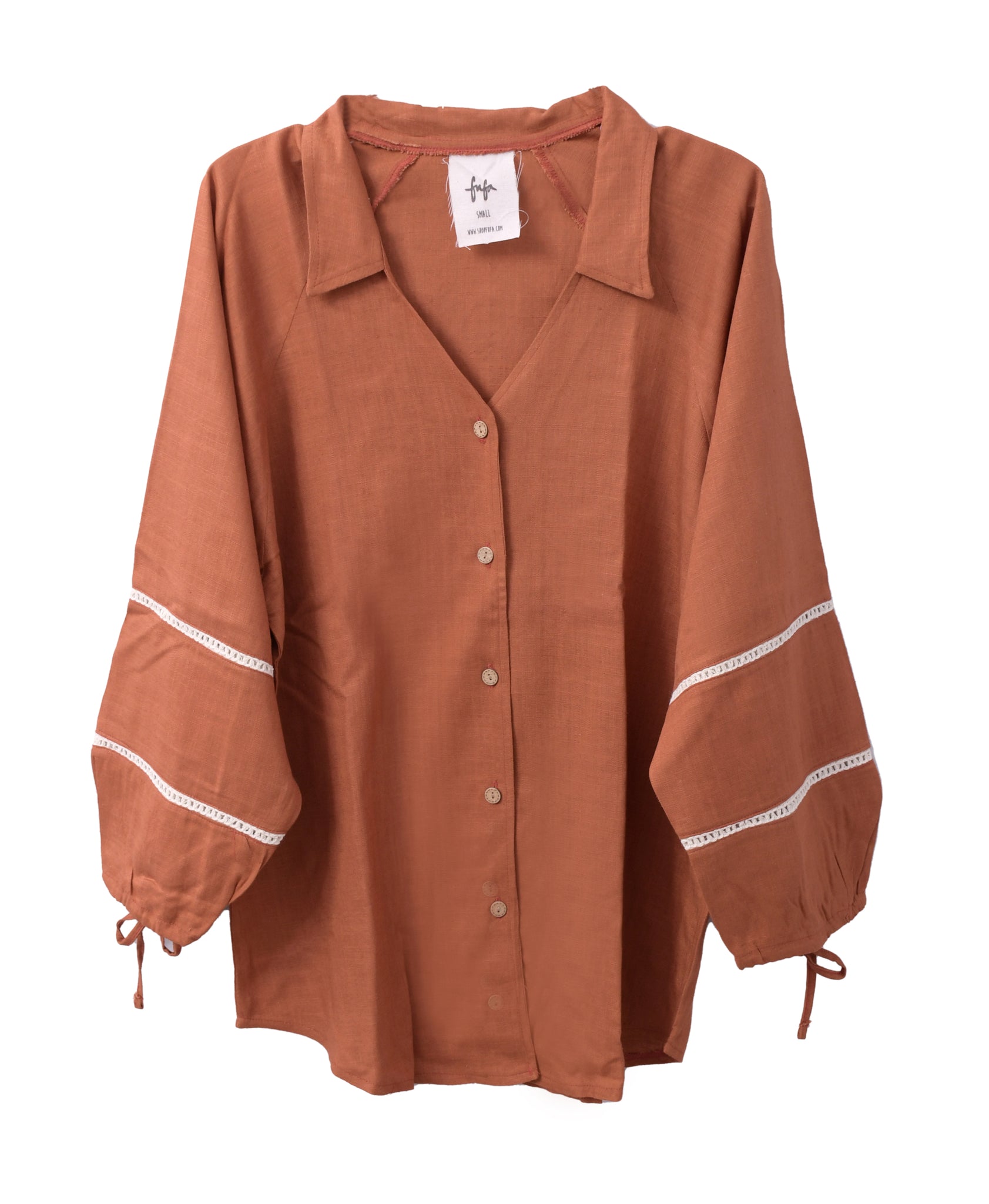 The Aziza Sun Linen Shirt in Havan