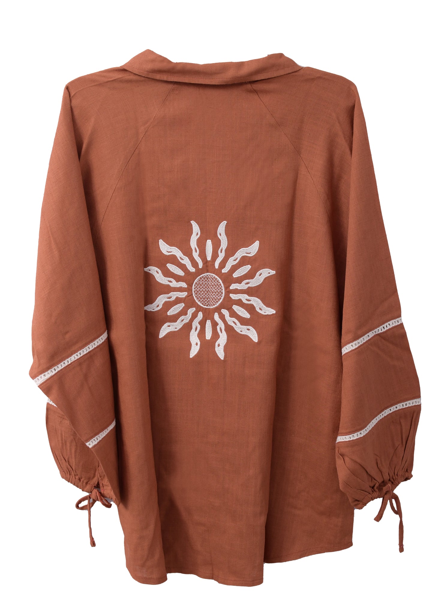 The Aziza Sun Linen Shirt in Havan
