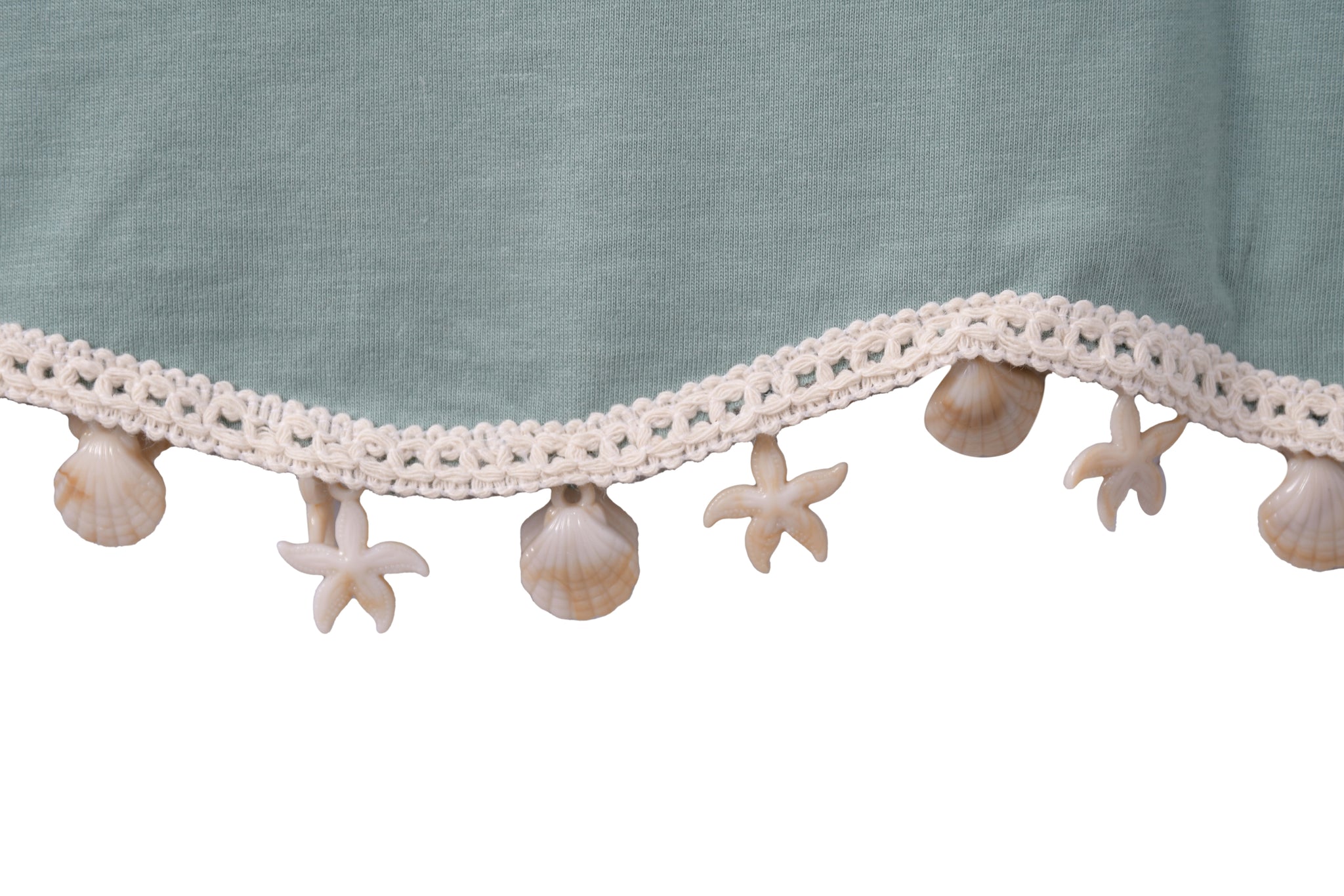 Mint Shella Cropped Tee