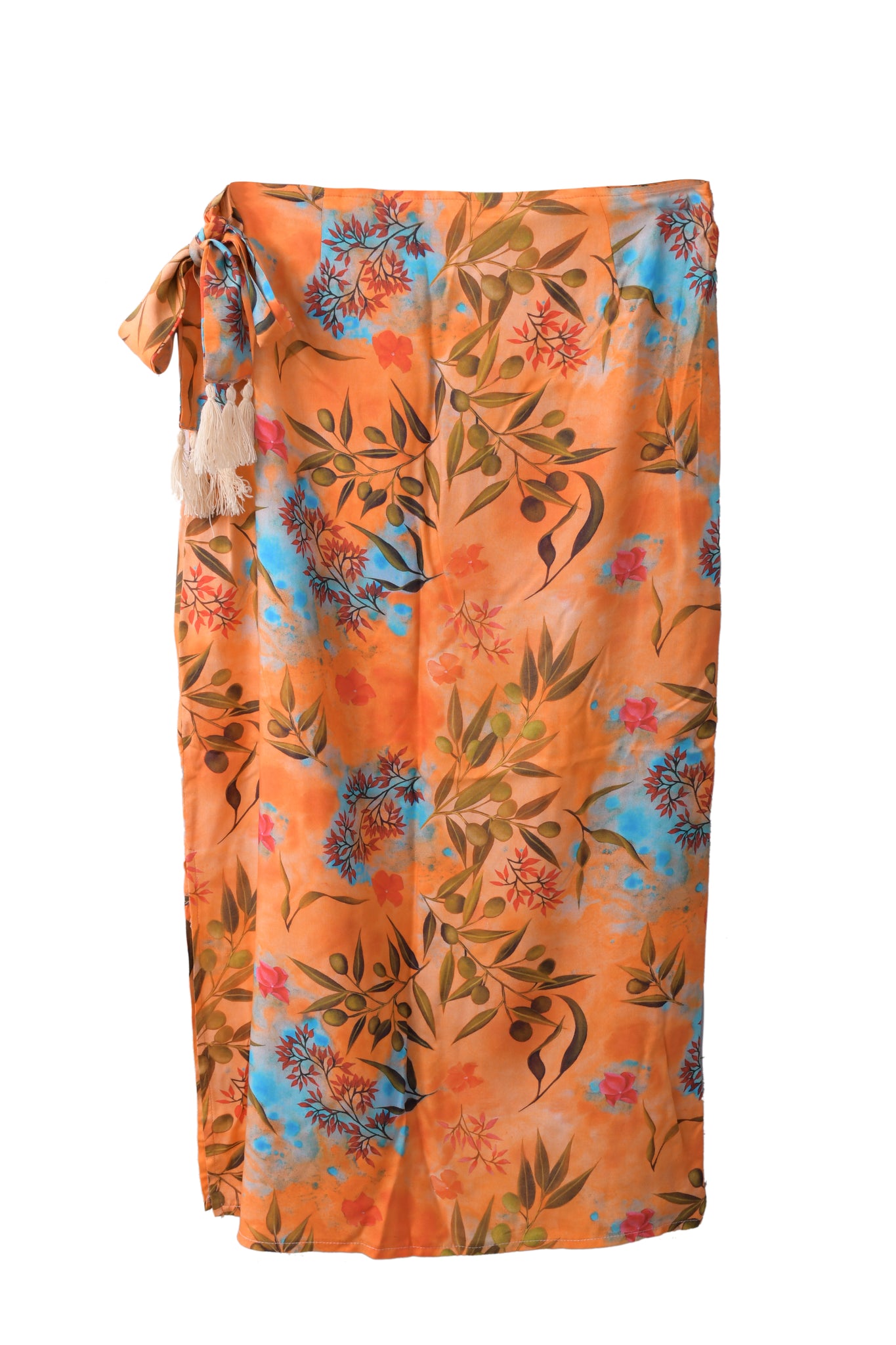 Midsummer Knot Skirt in Zaytuna Print