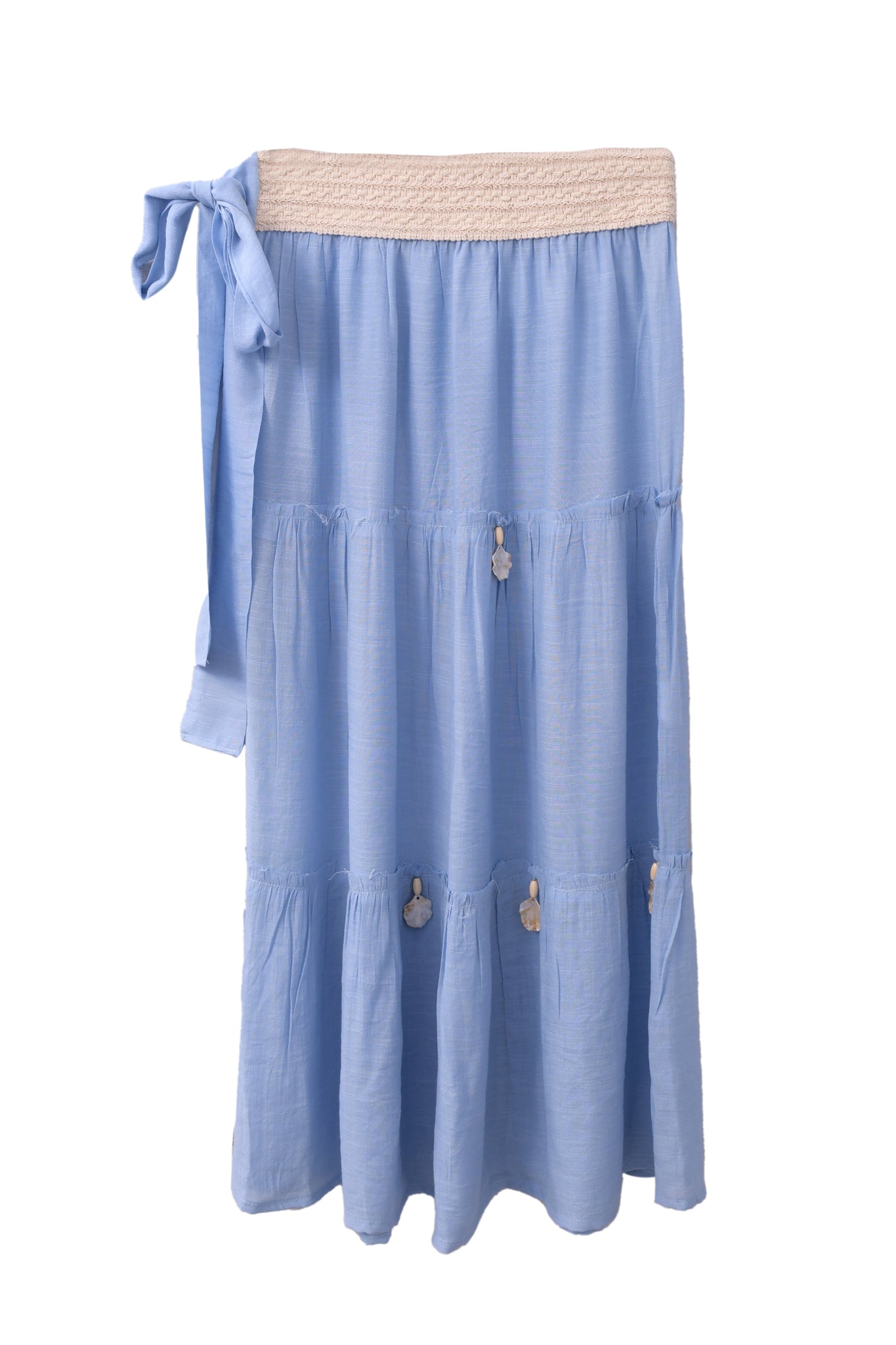 Gypsy Skirt in Sahel Blue-FS