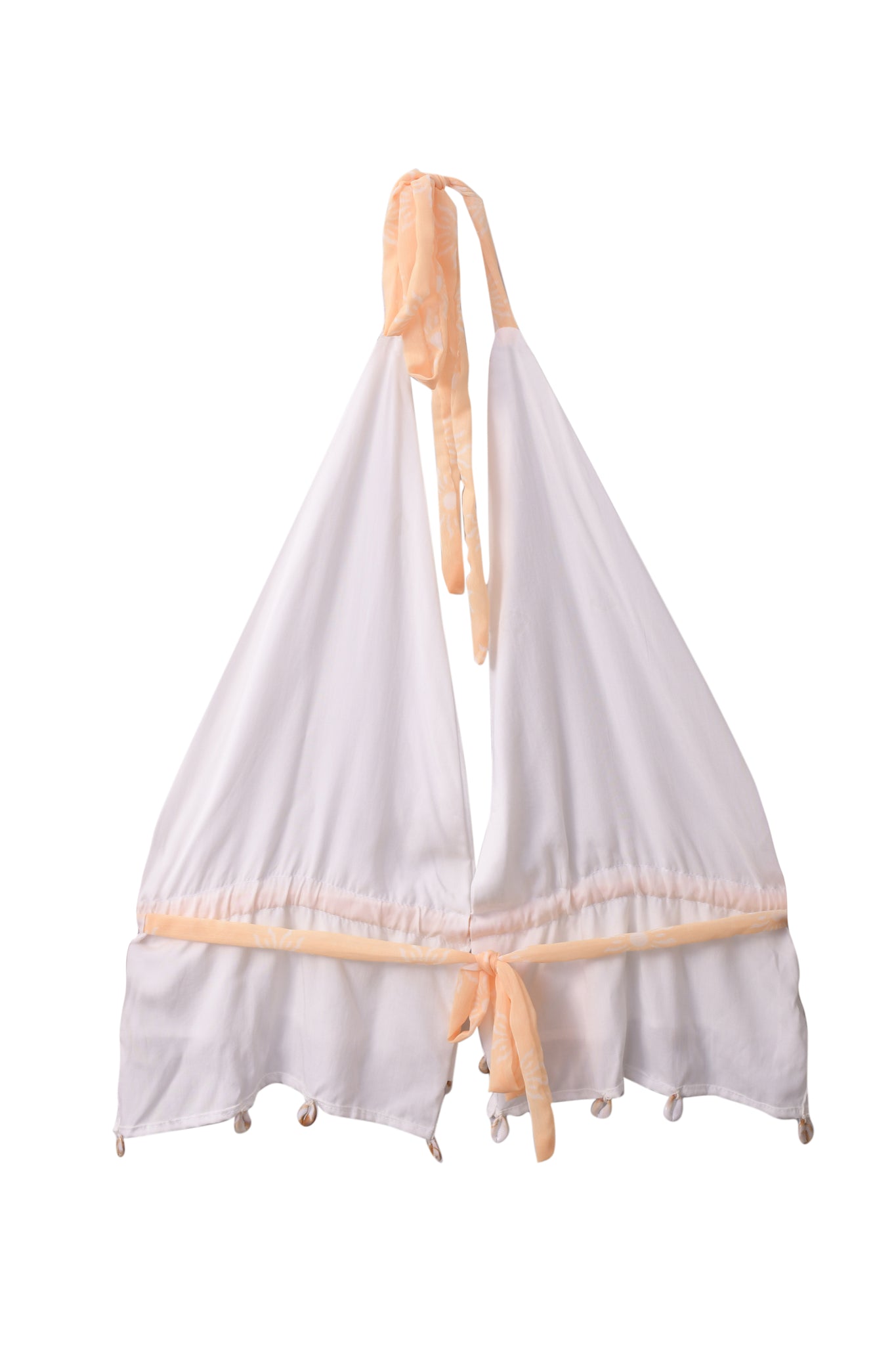 Ruffles & Shells Top White