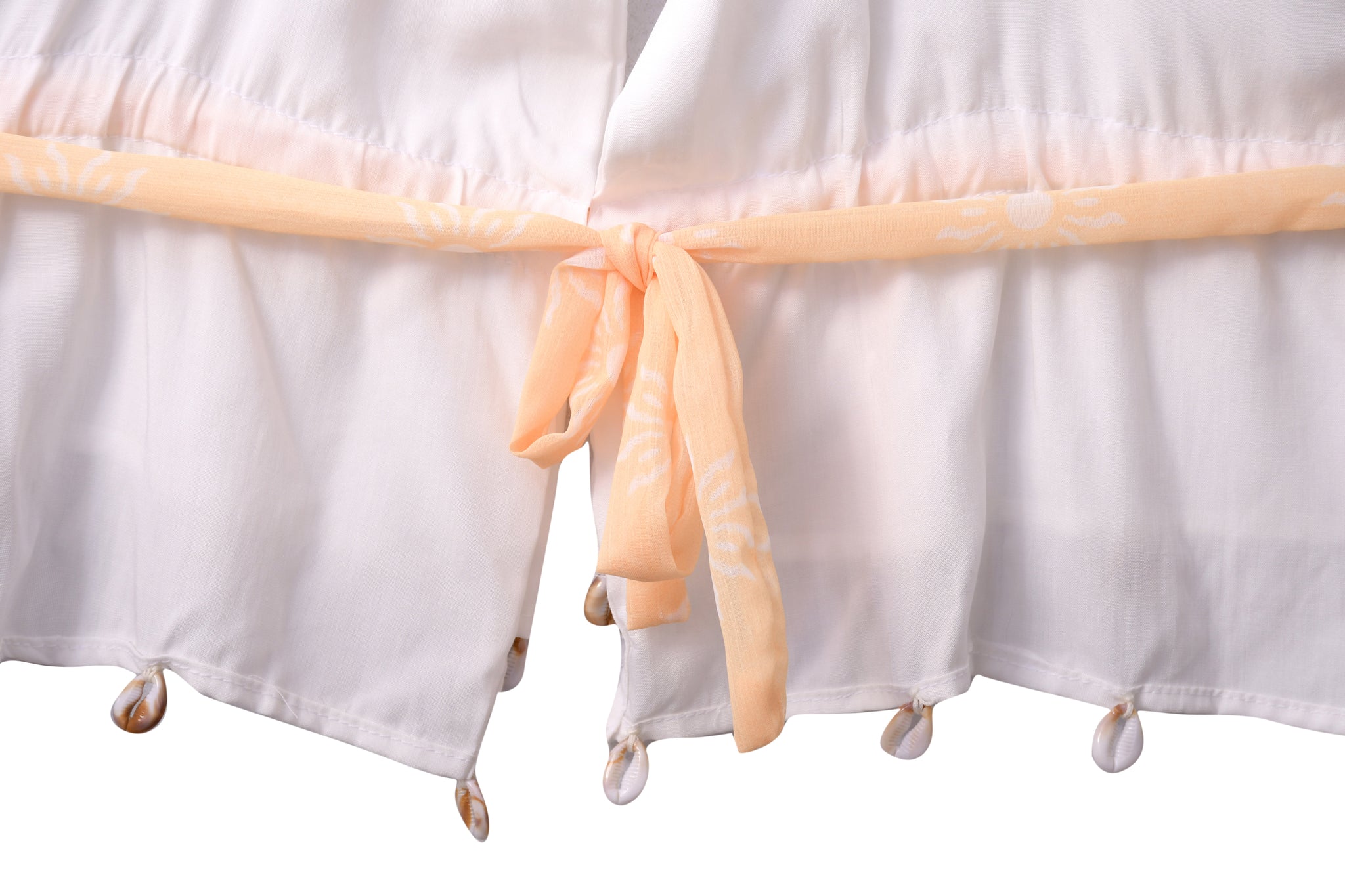 Ruffles & Shells Top White