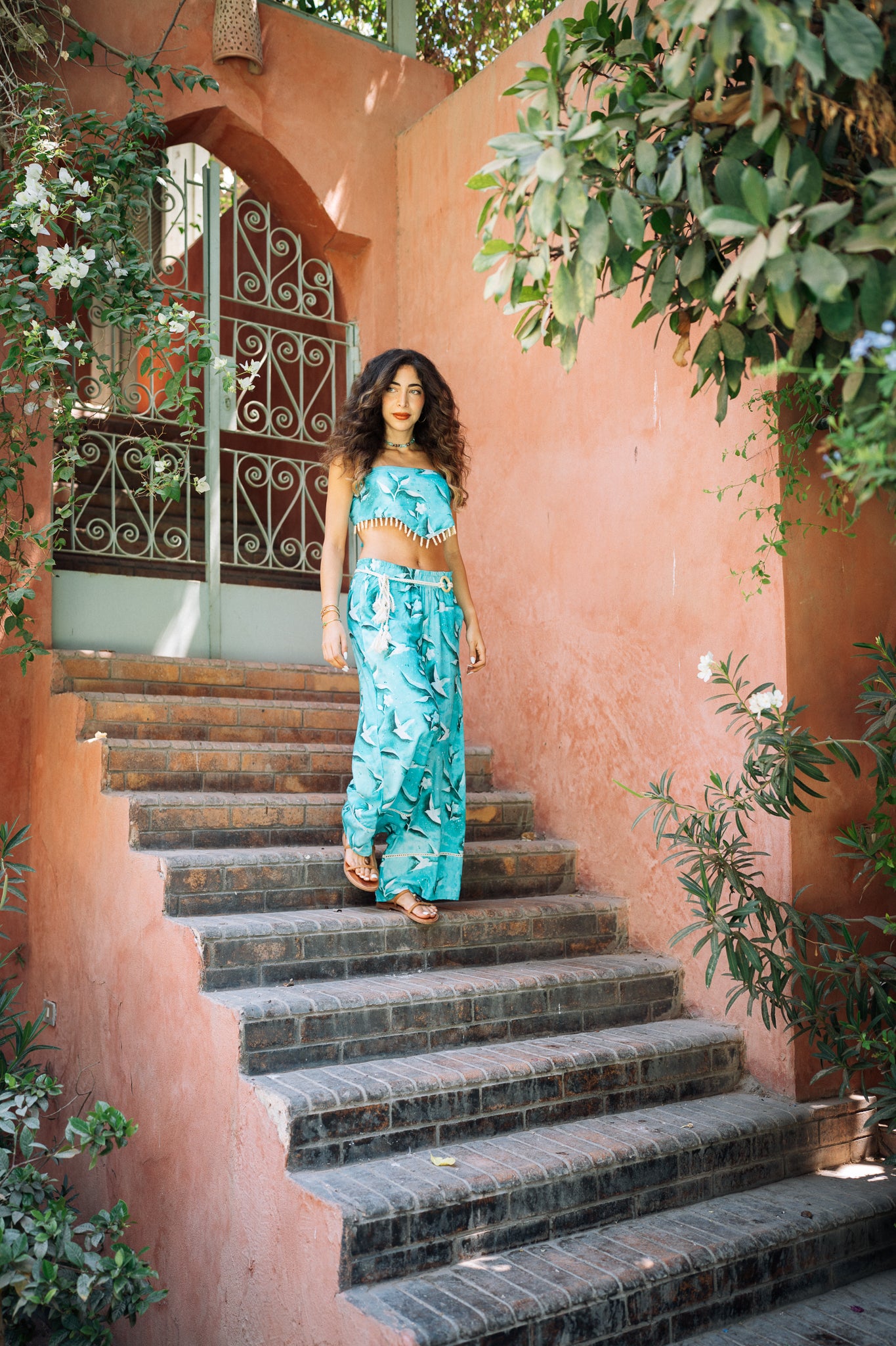 Tuyour Embellished Bandeau Top