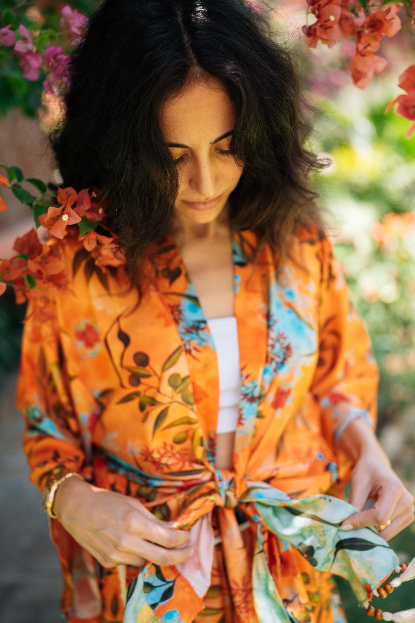 Midsummer Kimono in Zaytuna Print