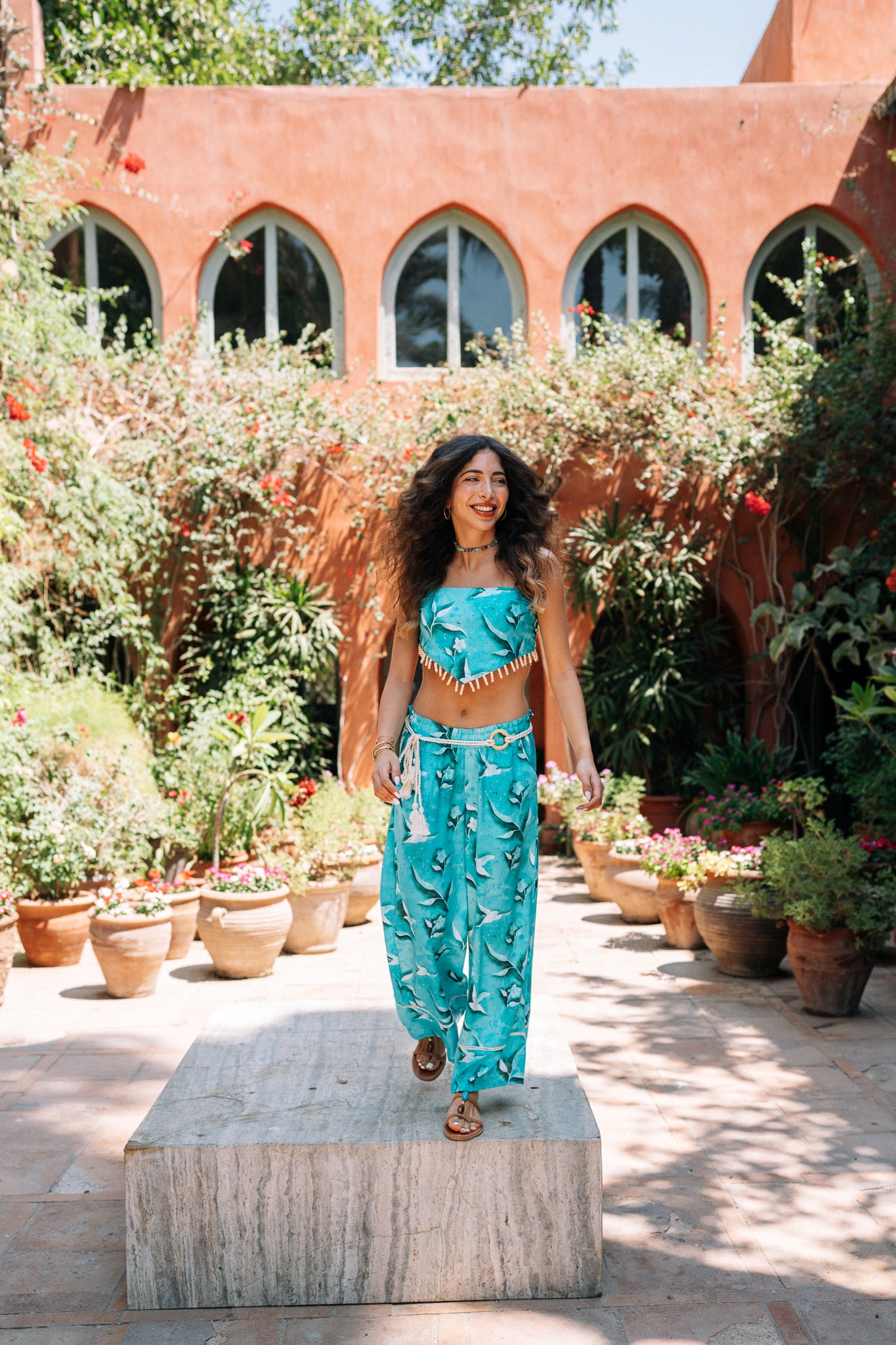 Tuyour Embellished Bandeau Top