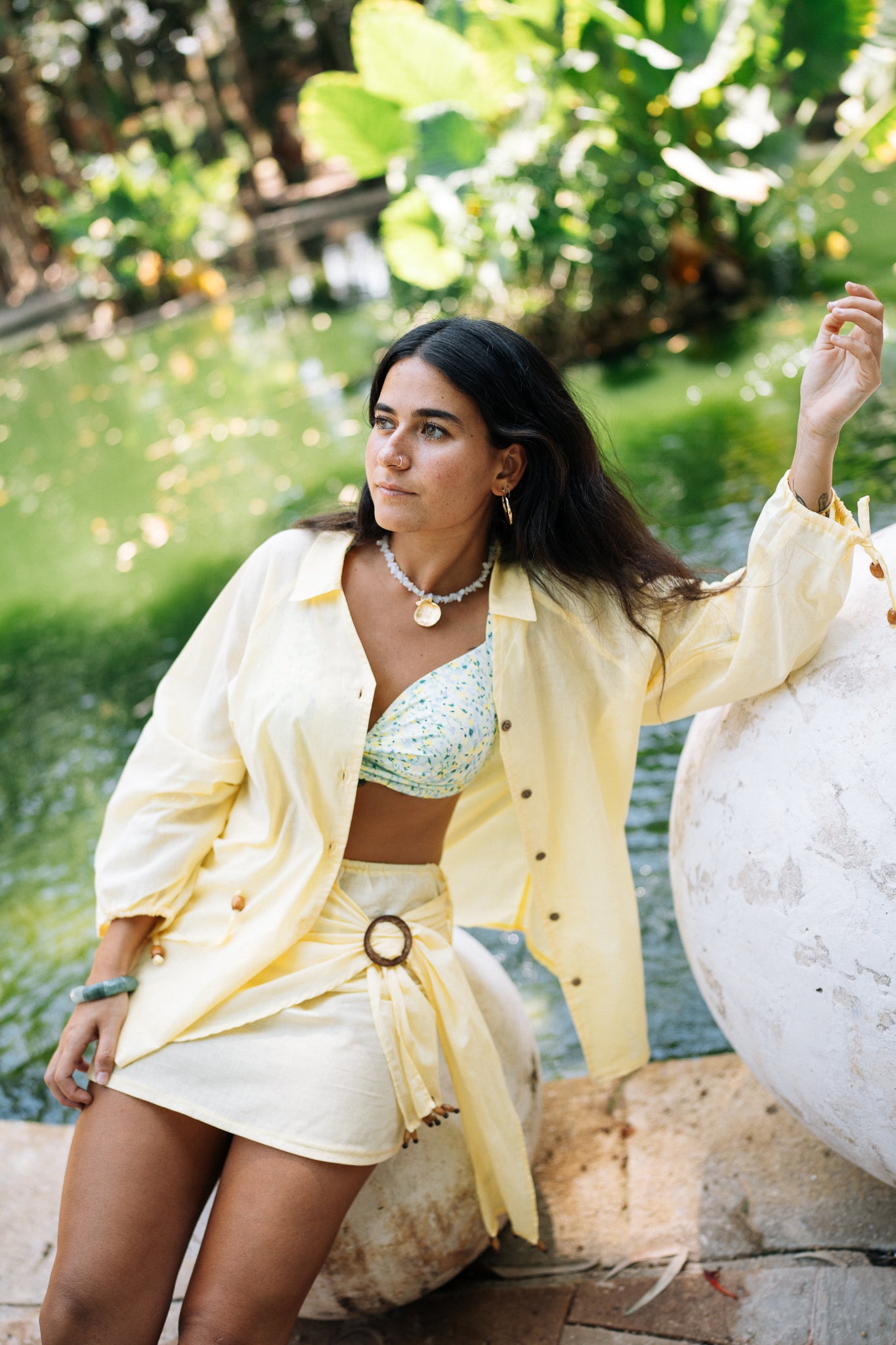 Nura Skirt In Yellow