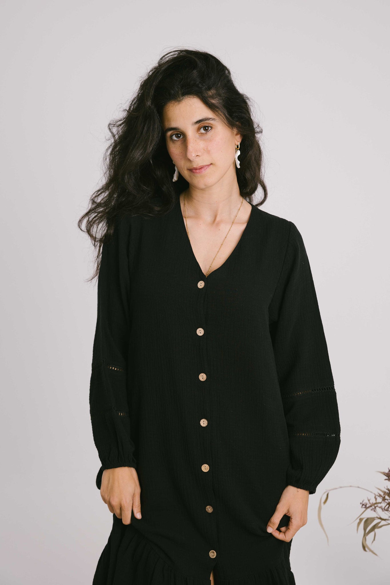 Ekadolli Dress in Black