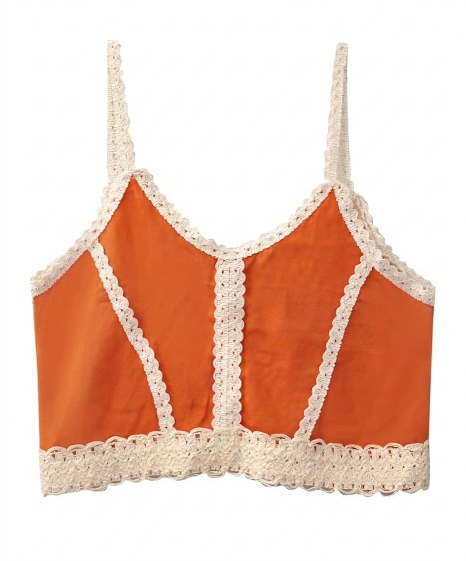 Seaside Cami Top in Brick