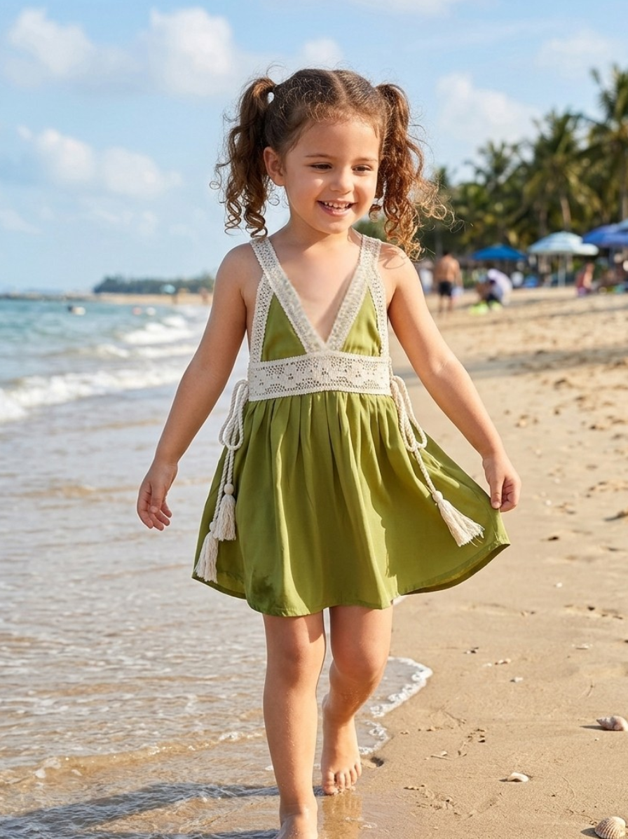Little Sweetheart Dress  Apple Green