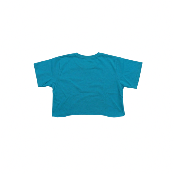 ⁠⁠Sandy Shore Crochet Tee in Turquoise