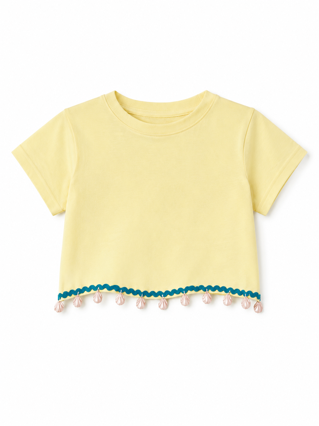 Little Shamsi Shella Cropped Tee