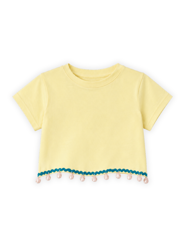 Shamsi Shella Cropped Tee