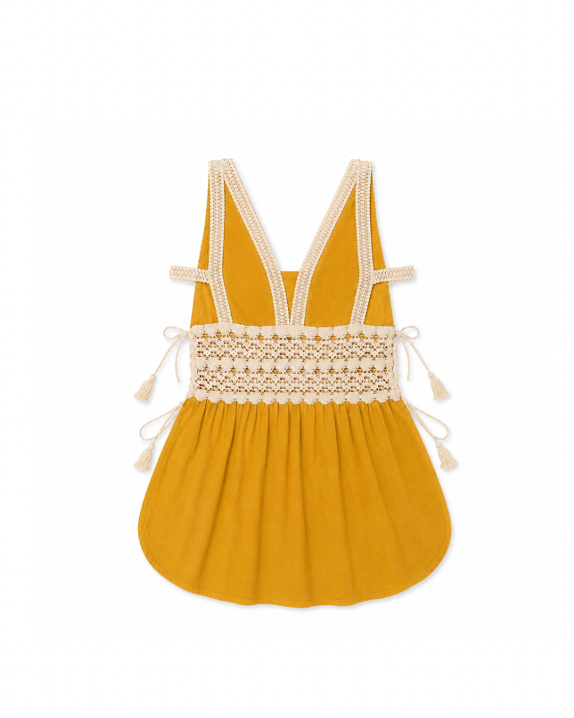 ⁠⁠Sweetpea Dress in Honey