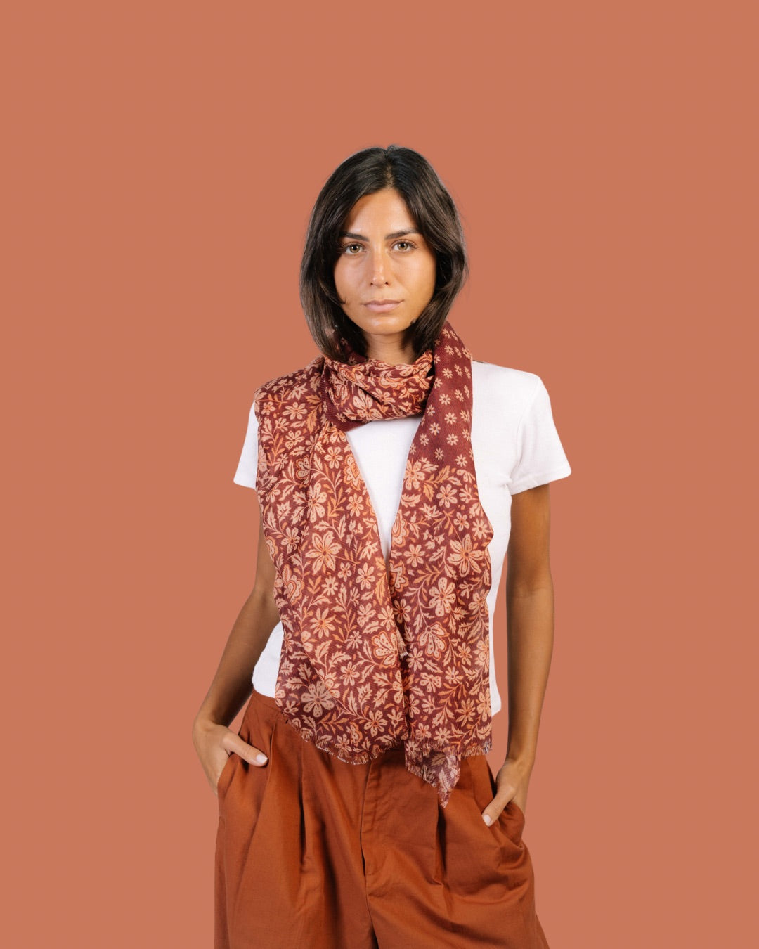 Sahara Blossoms Scarf-FS