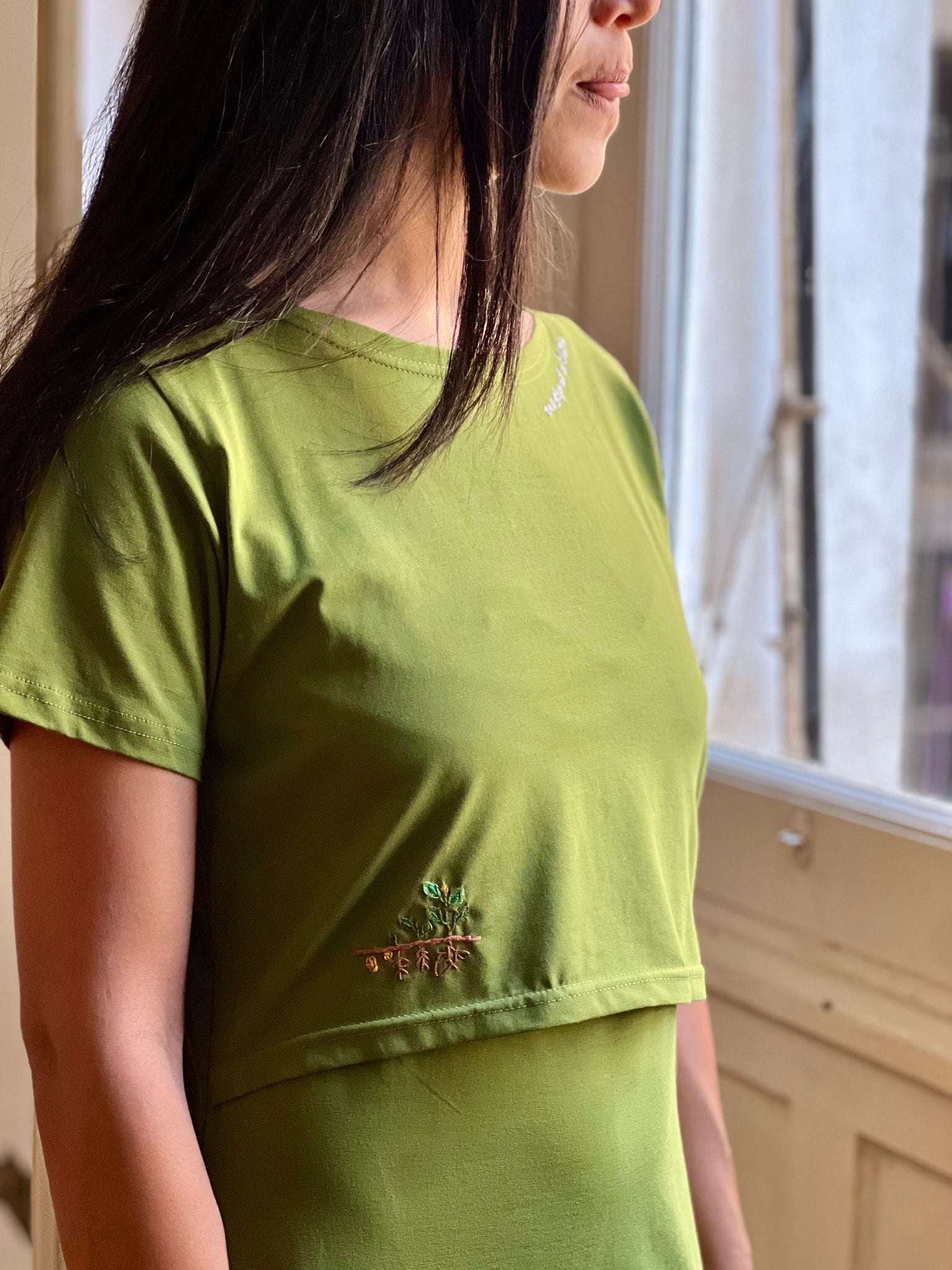 The Love & Nurture Dress in Olive