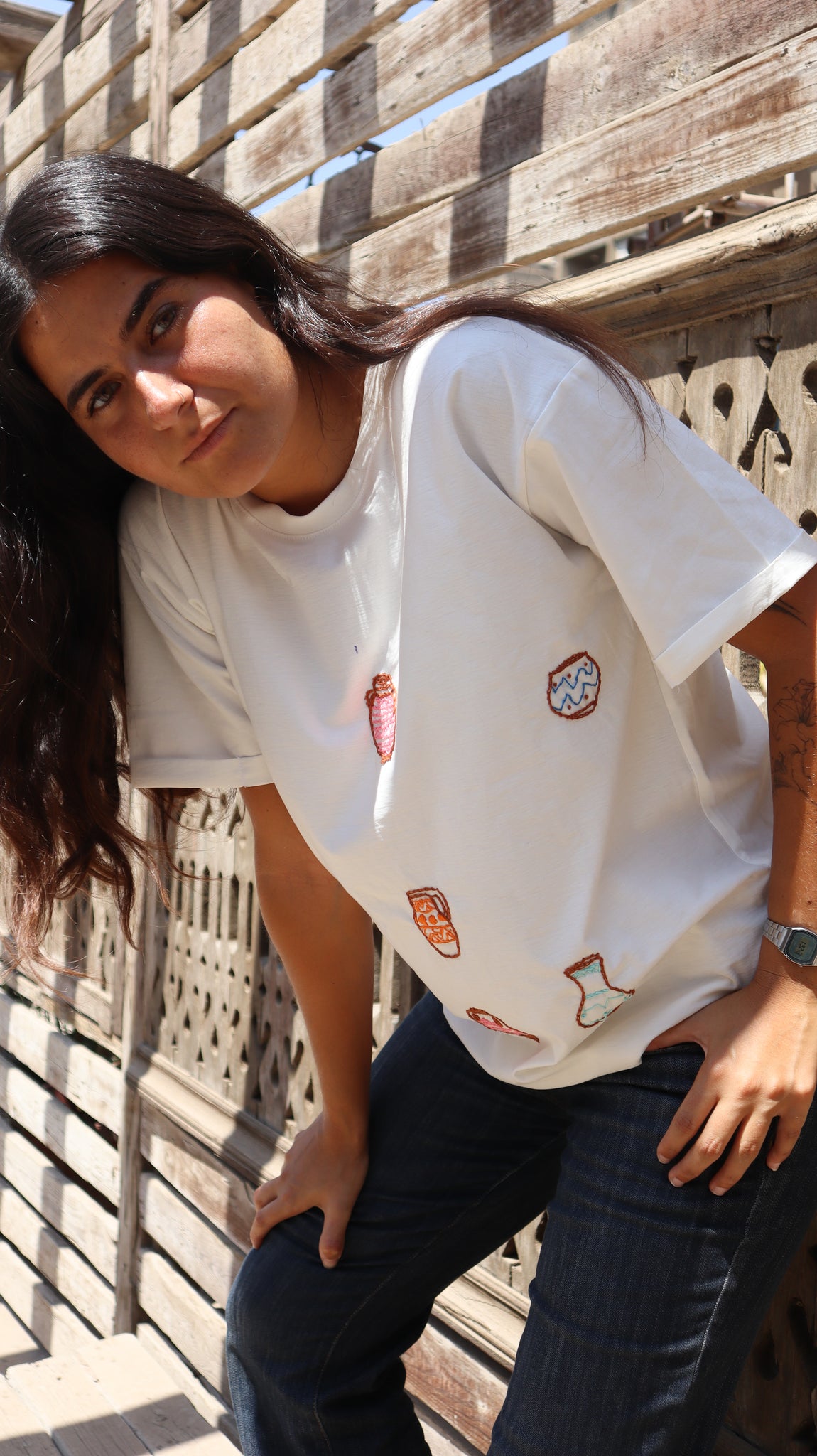 Olal White Tshirt