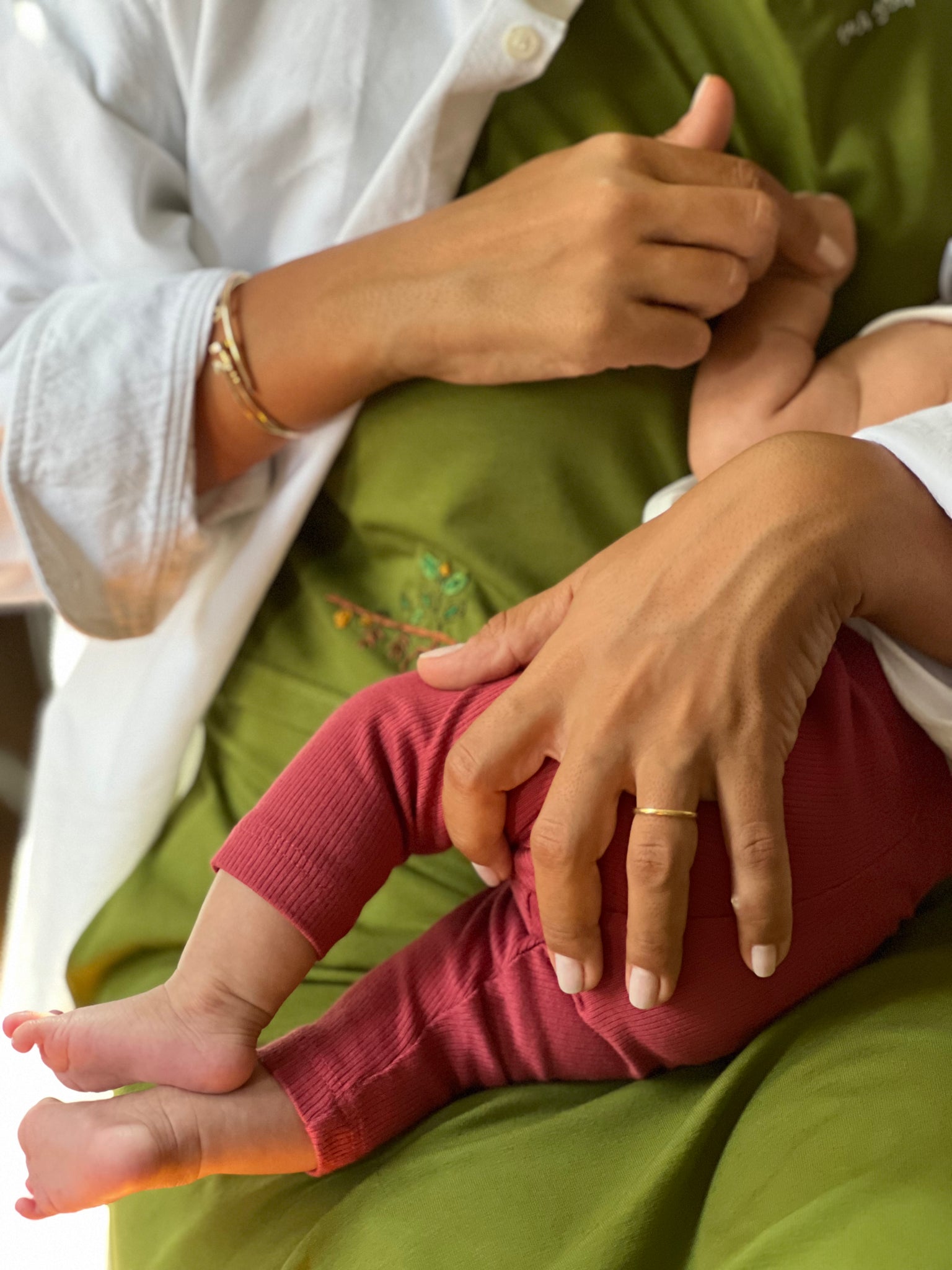 The Love & Nurture Dress in Olive