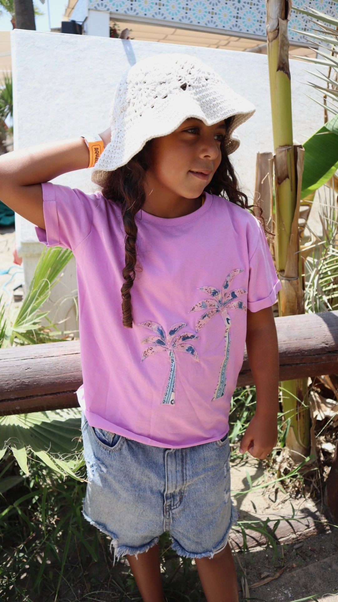 Little Nakhili Lavender Tshirt