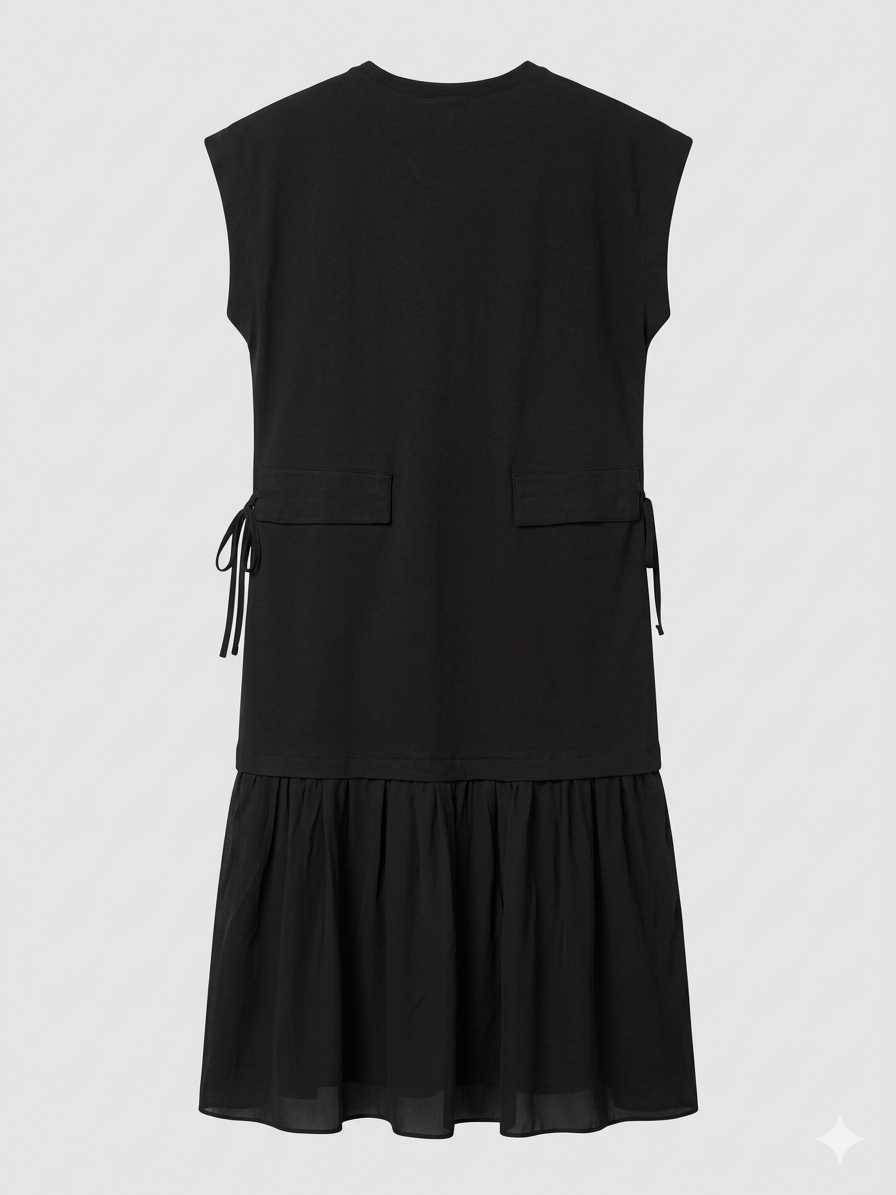 Madina Black Dress