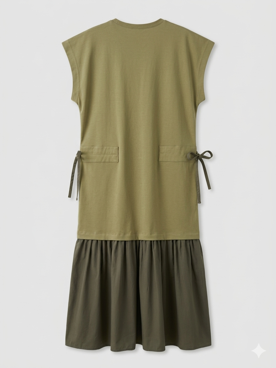 Madina Olive Dress