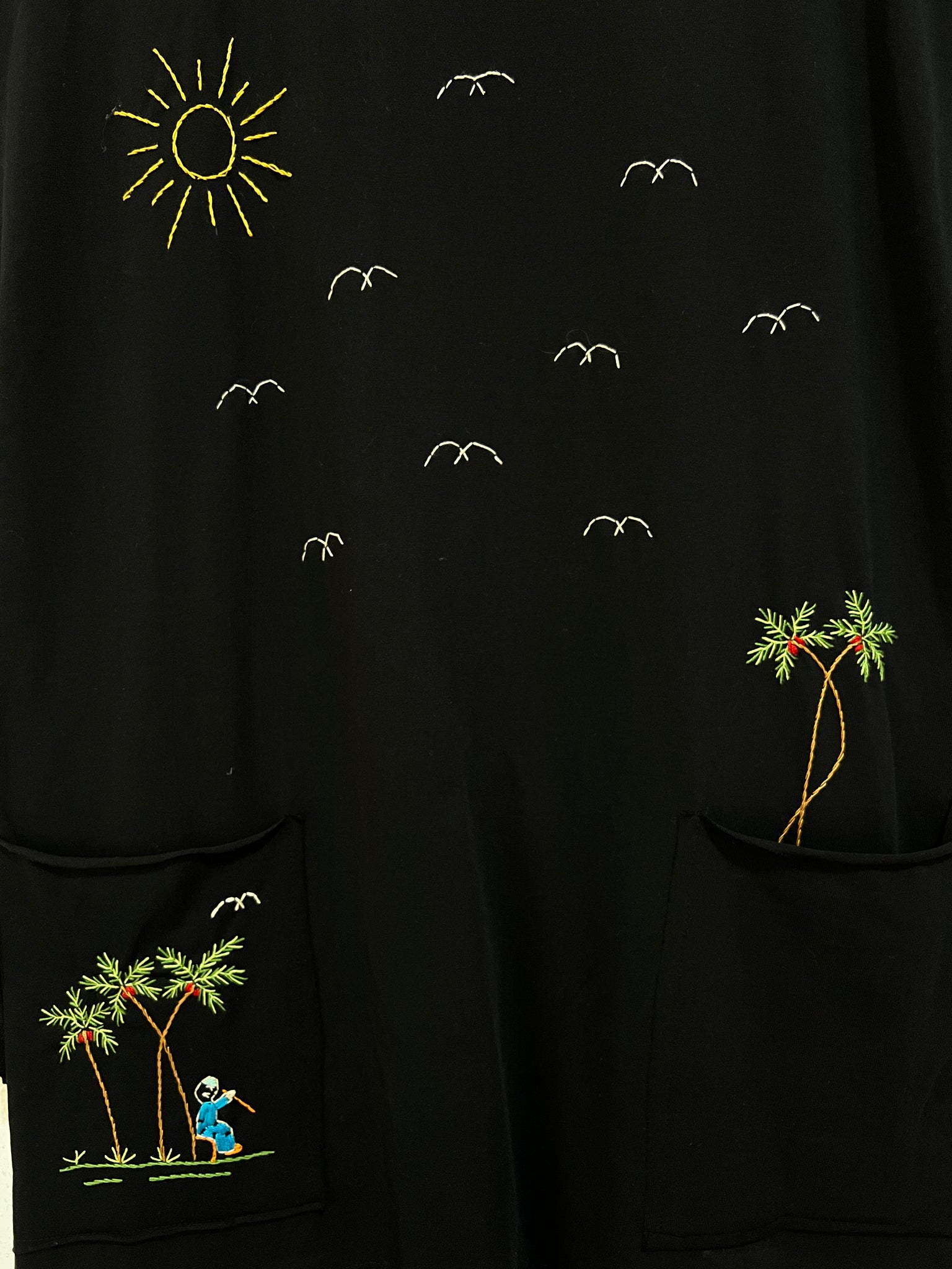 Madina Black Dress