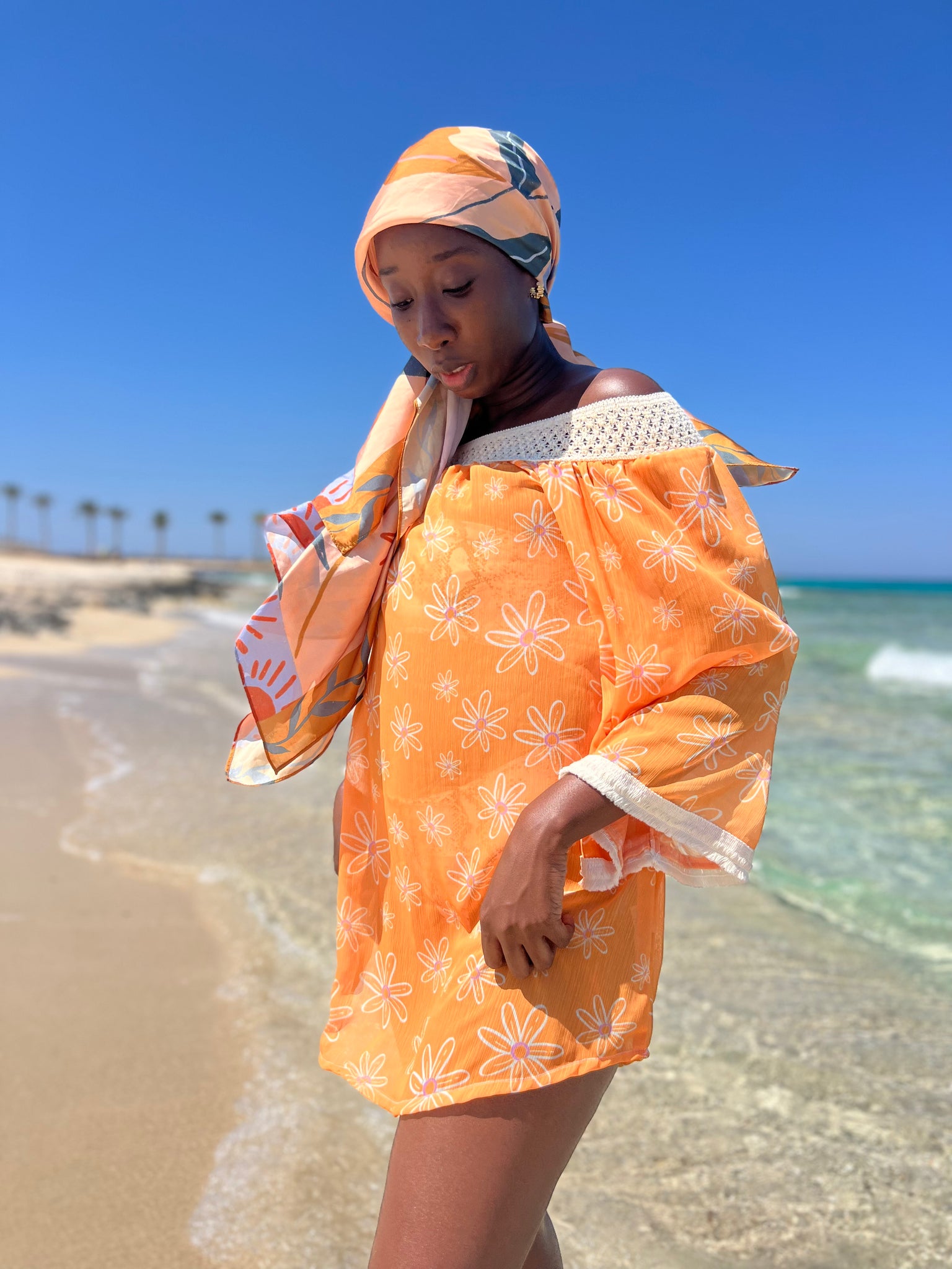Flirty Orange Blooms