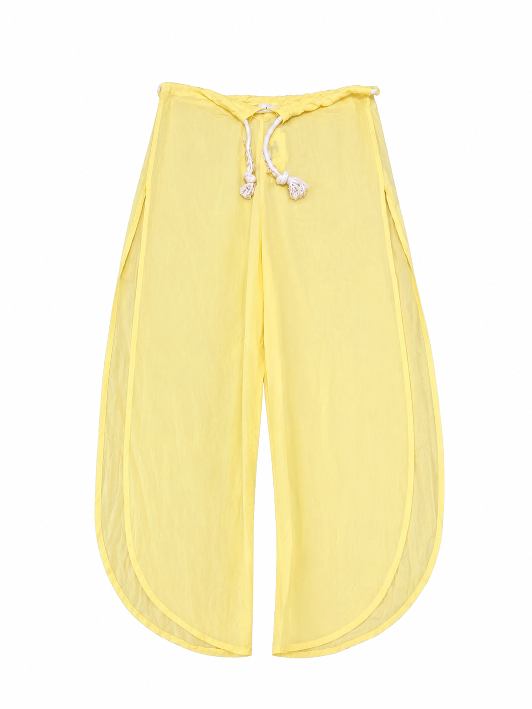 Slits of air Pants yellow