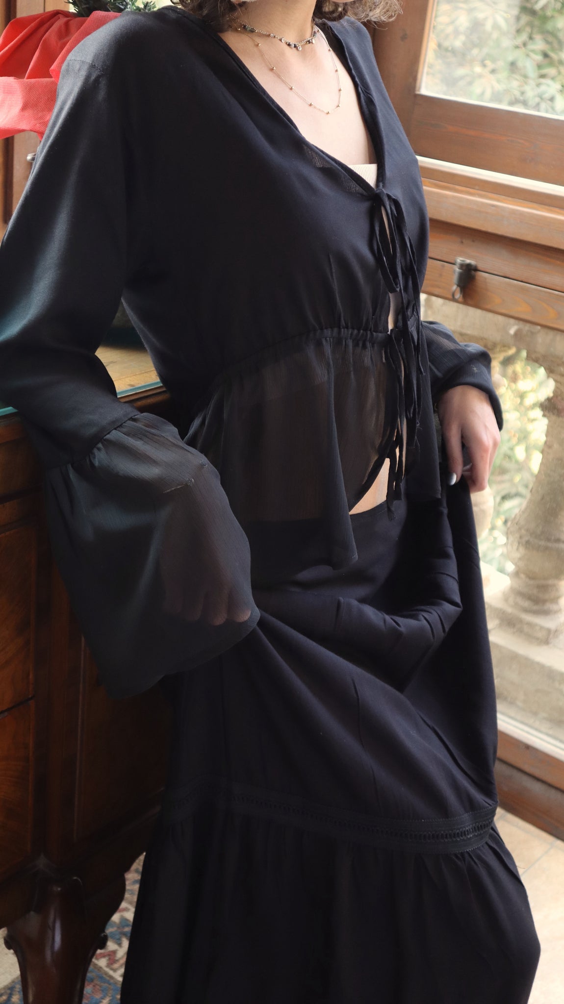 Lucky Lola Top in Black