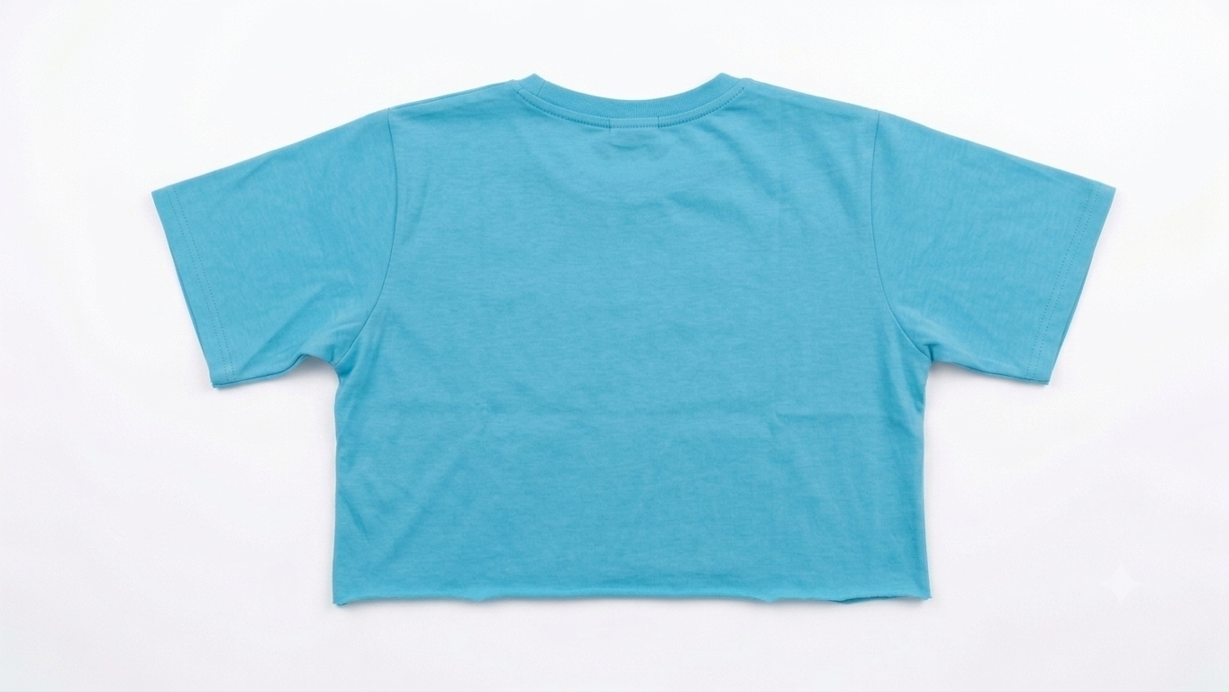 ⁠⁠Sandy Shore Crochet Tee in Turquoise